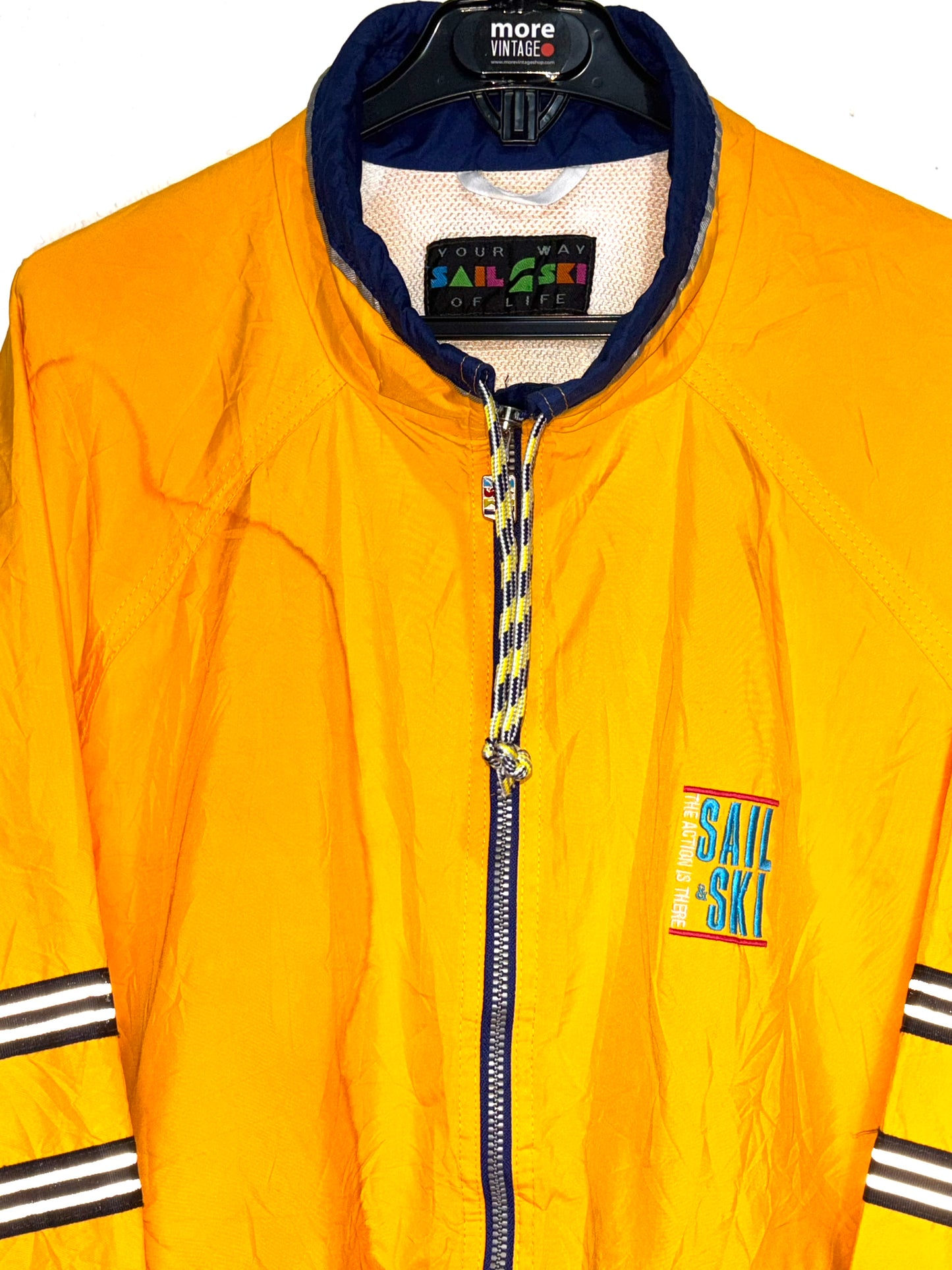 Chaqueta vintage Sail & Ski Yellow