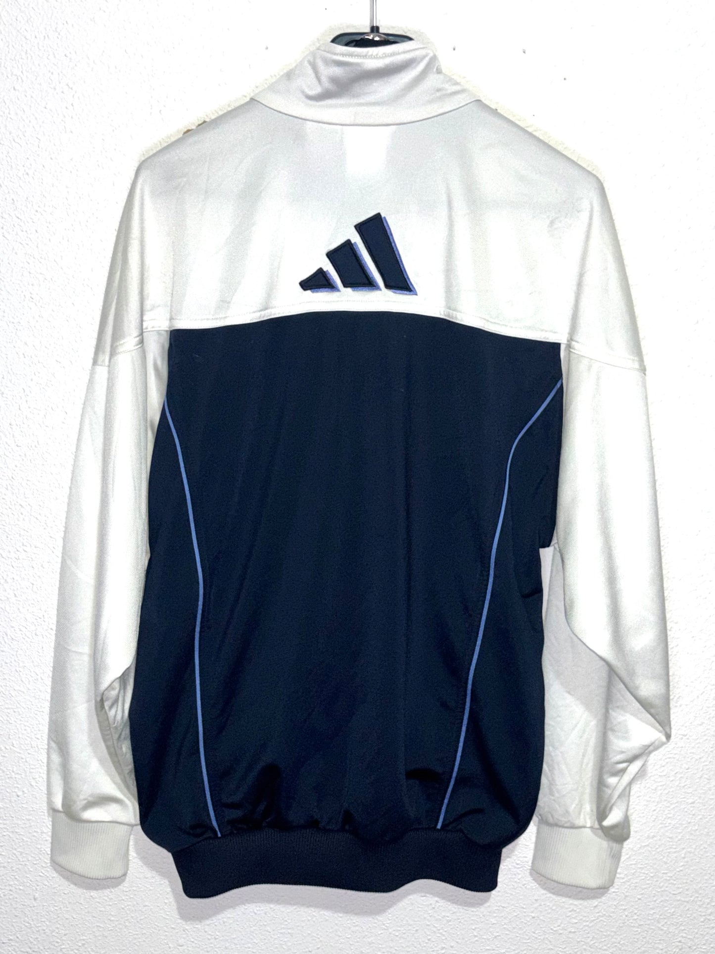 Chaqueta Adidas Vintage White/Navy Blue