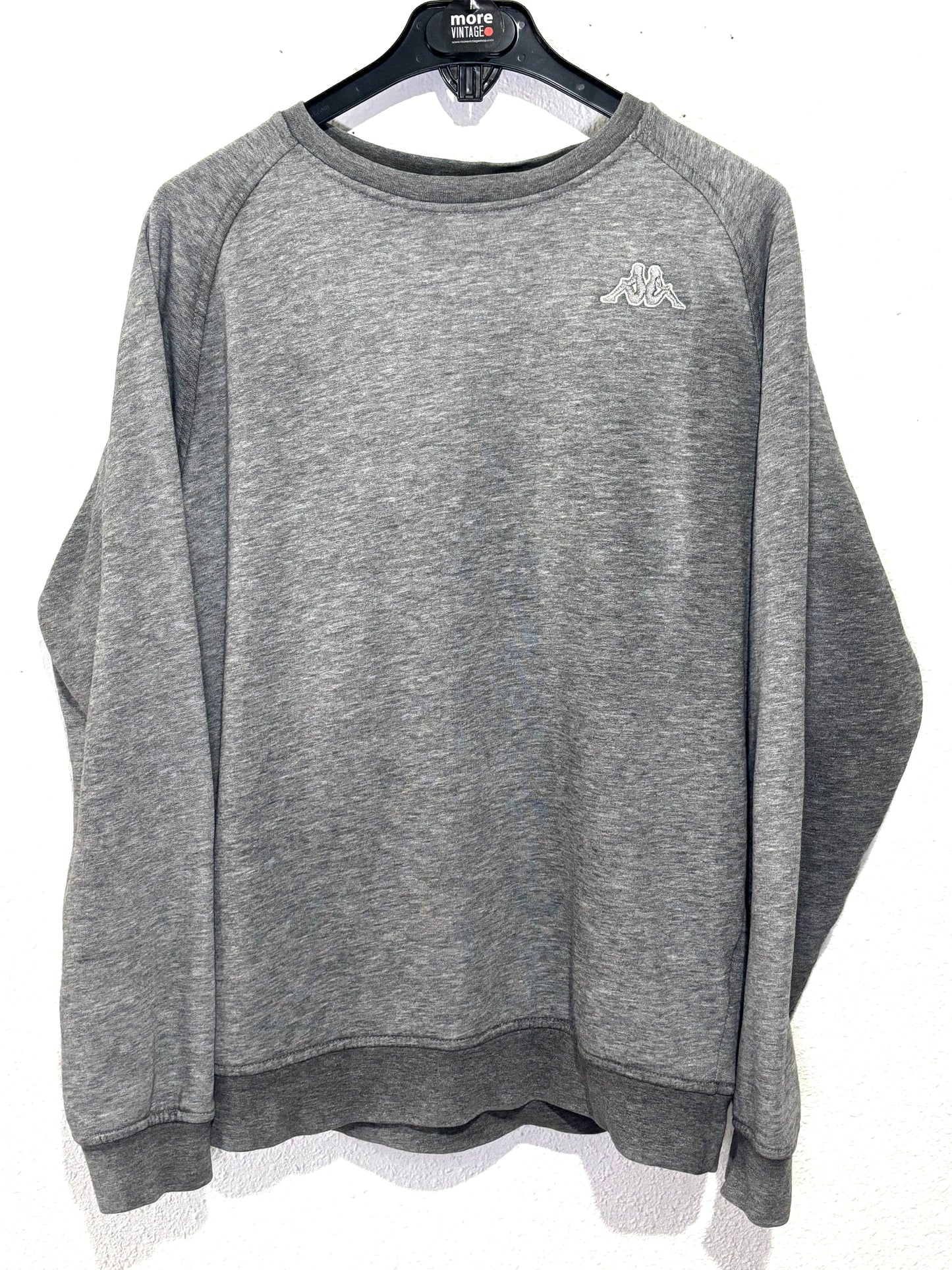 Sudadera Kappa Vintage Retro Grey