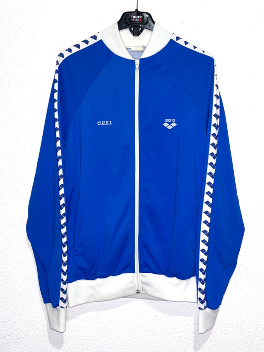 Sudadera Retro Arena Italia Blue/White