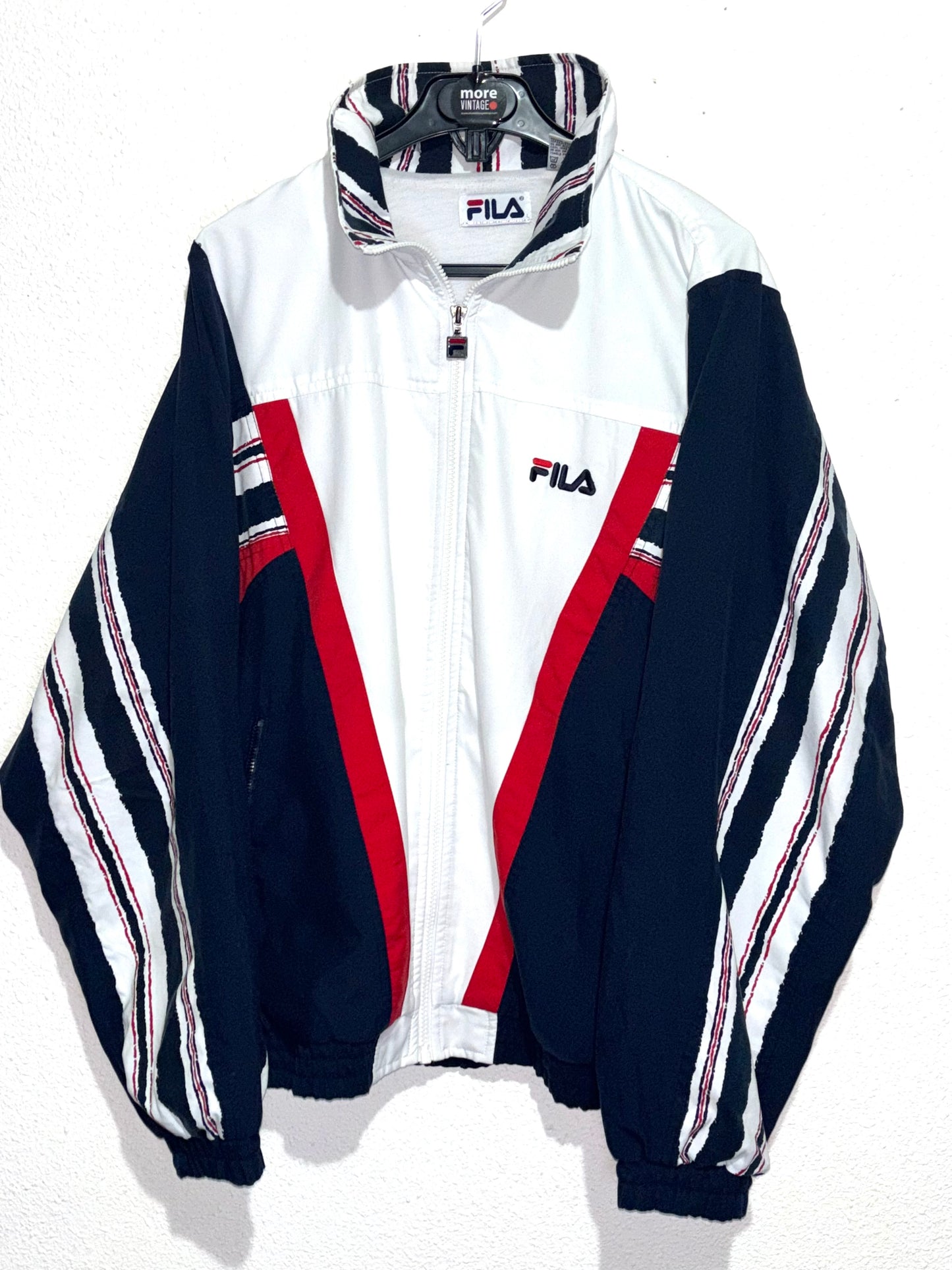 Chaqueta Fila Vintage Retro White/Navy Blue