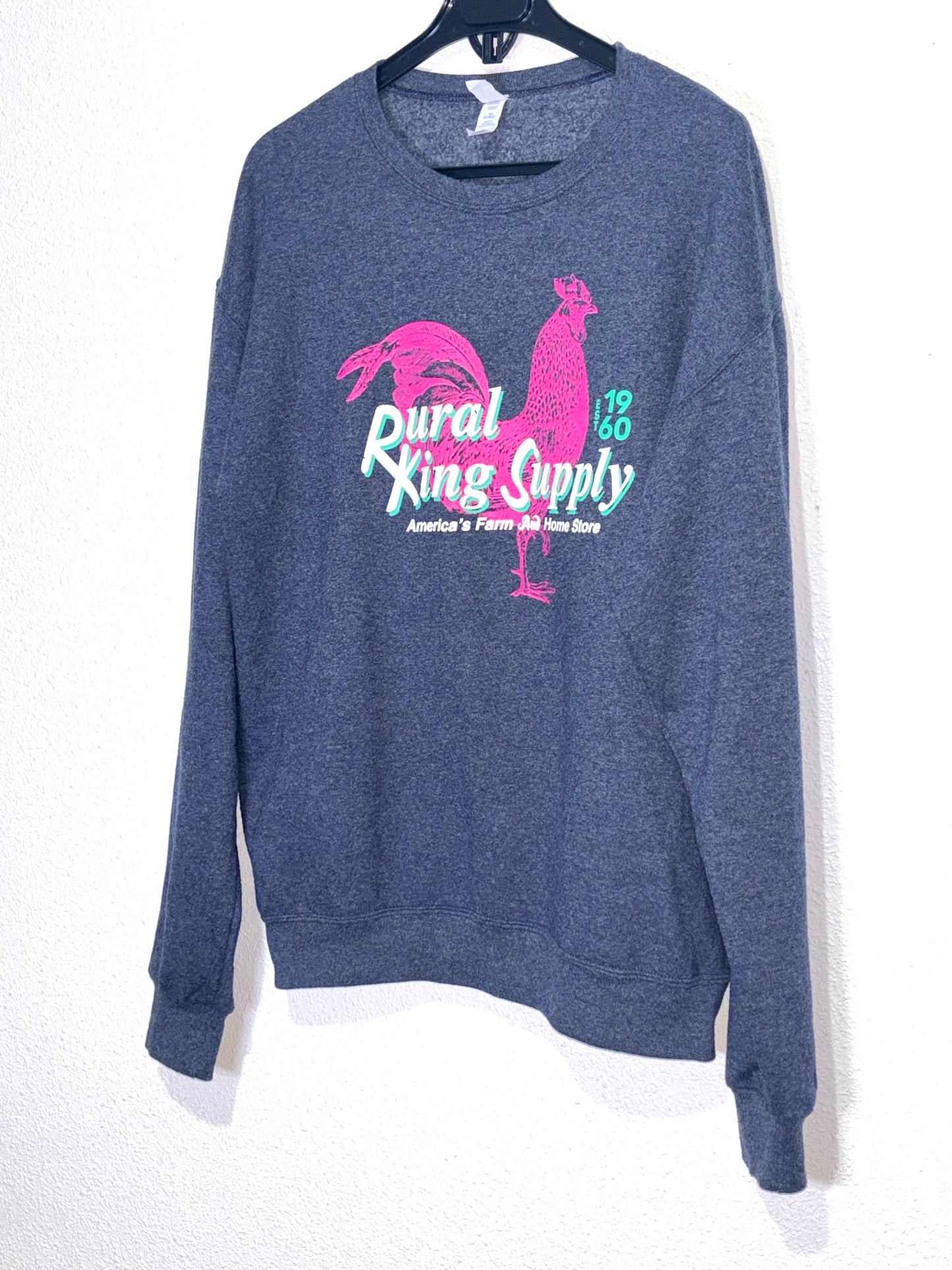 Sudadera Vintage Rural King Suplpy Grey