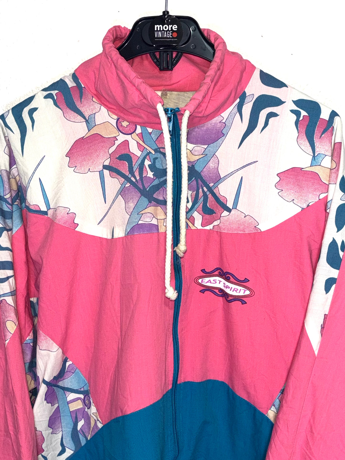 Chaqueta Vintage Retro Eats Spirit Pink/Blue