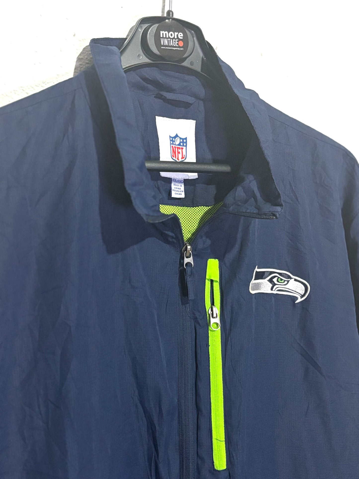 Chaqueta NFL Patriots Navy Blue/Green