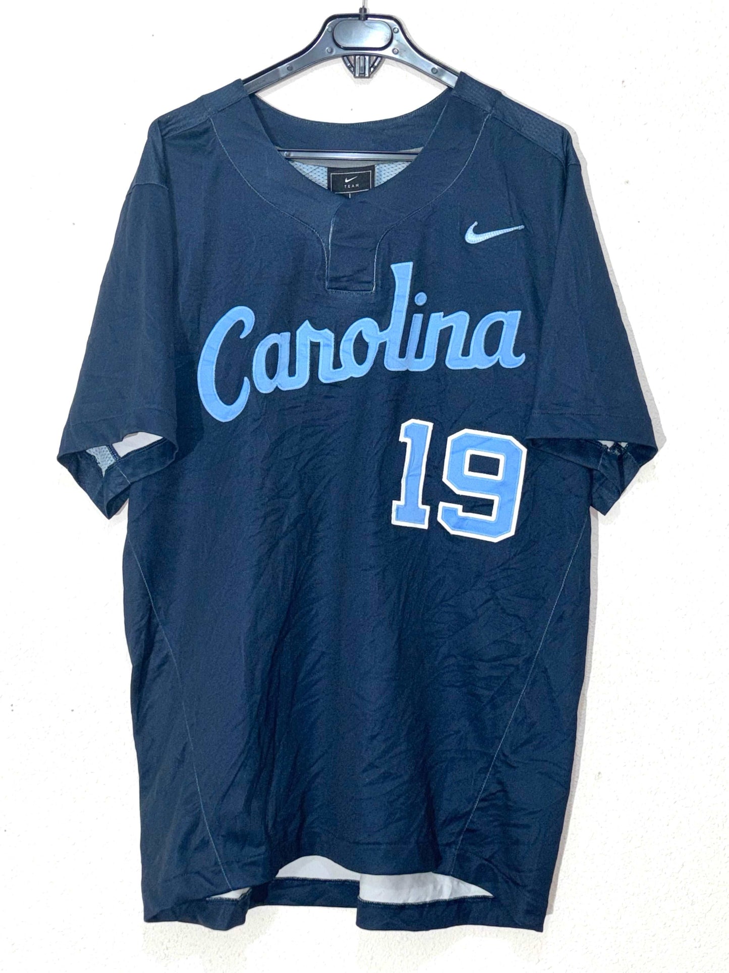 Camiseta Nike Carolina Baseball Jersey Two-Button