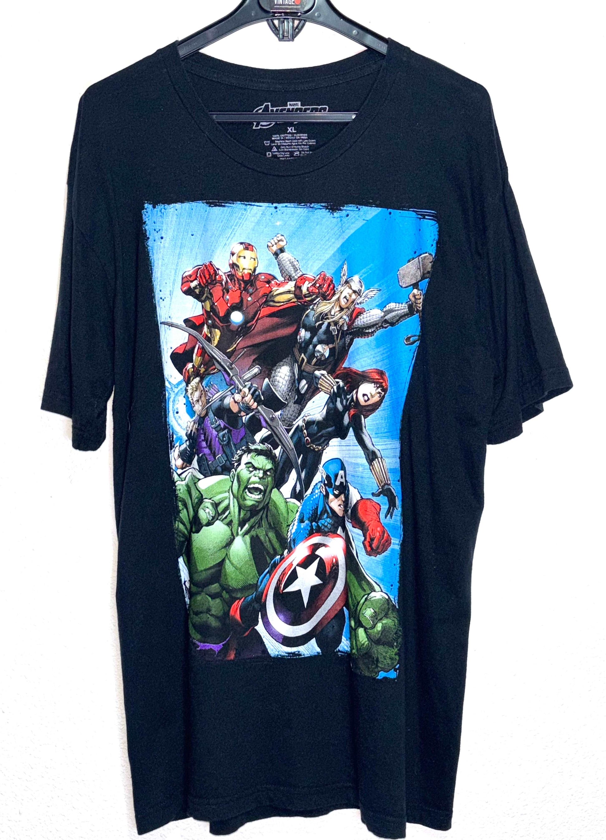 Camiseta Marvel Avengers Black