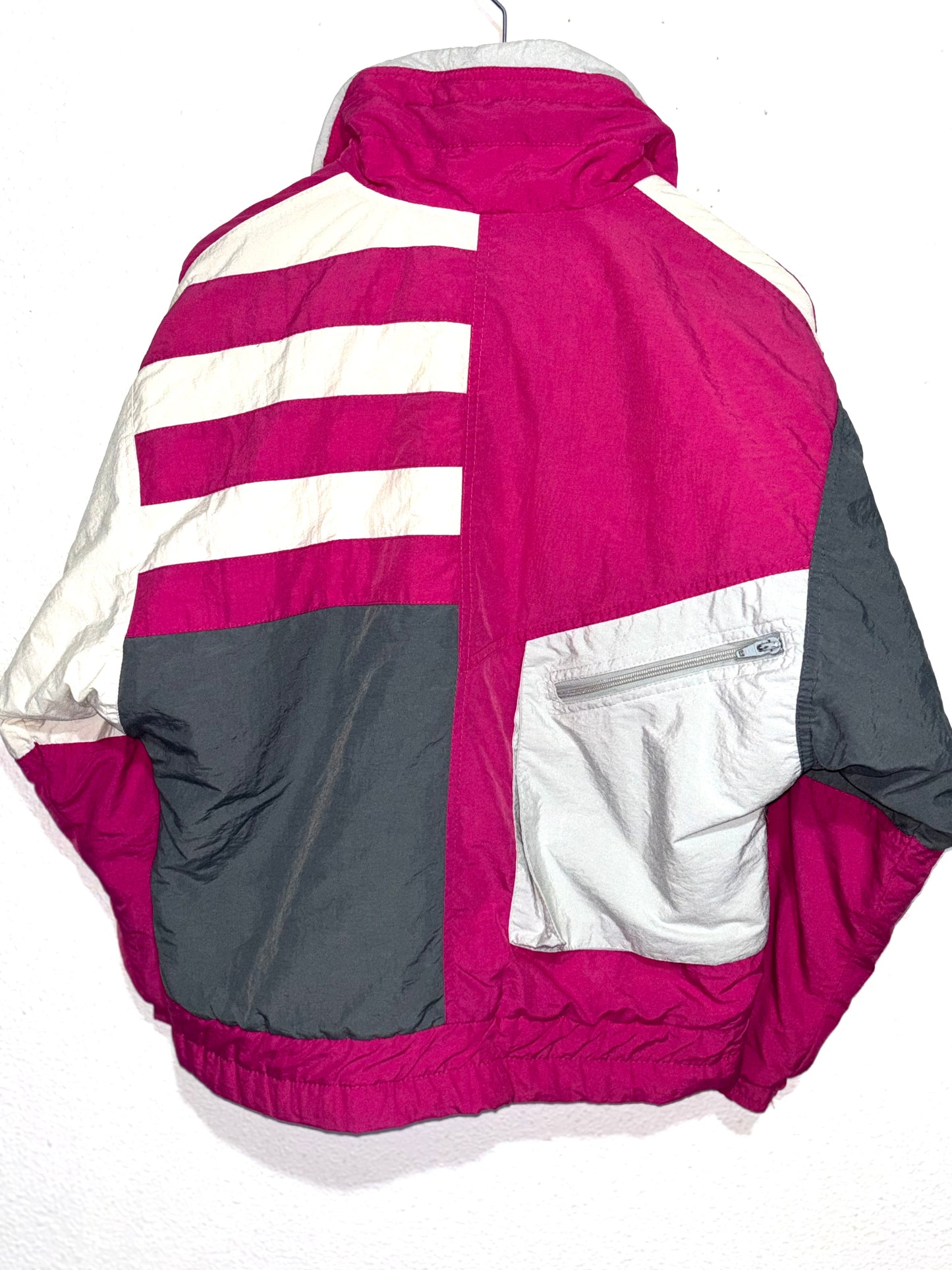 Abrigo Ski Retro Pink/Grey