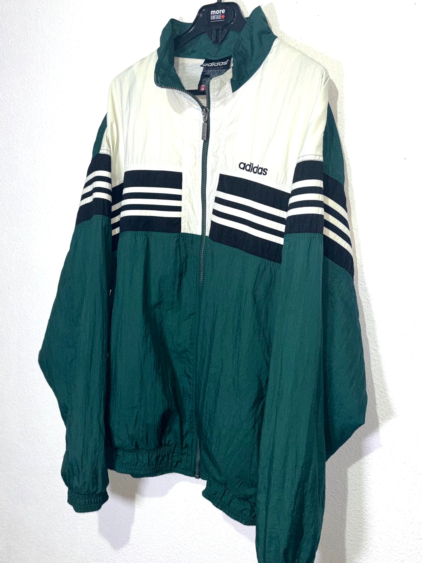 Chaqueta Adidas Vintage Retro Green/White