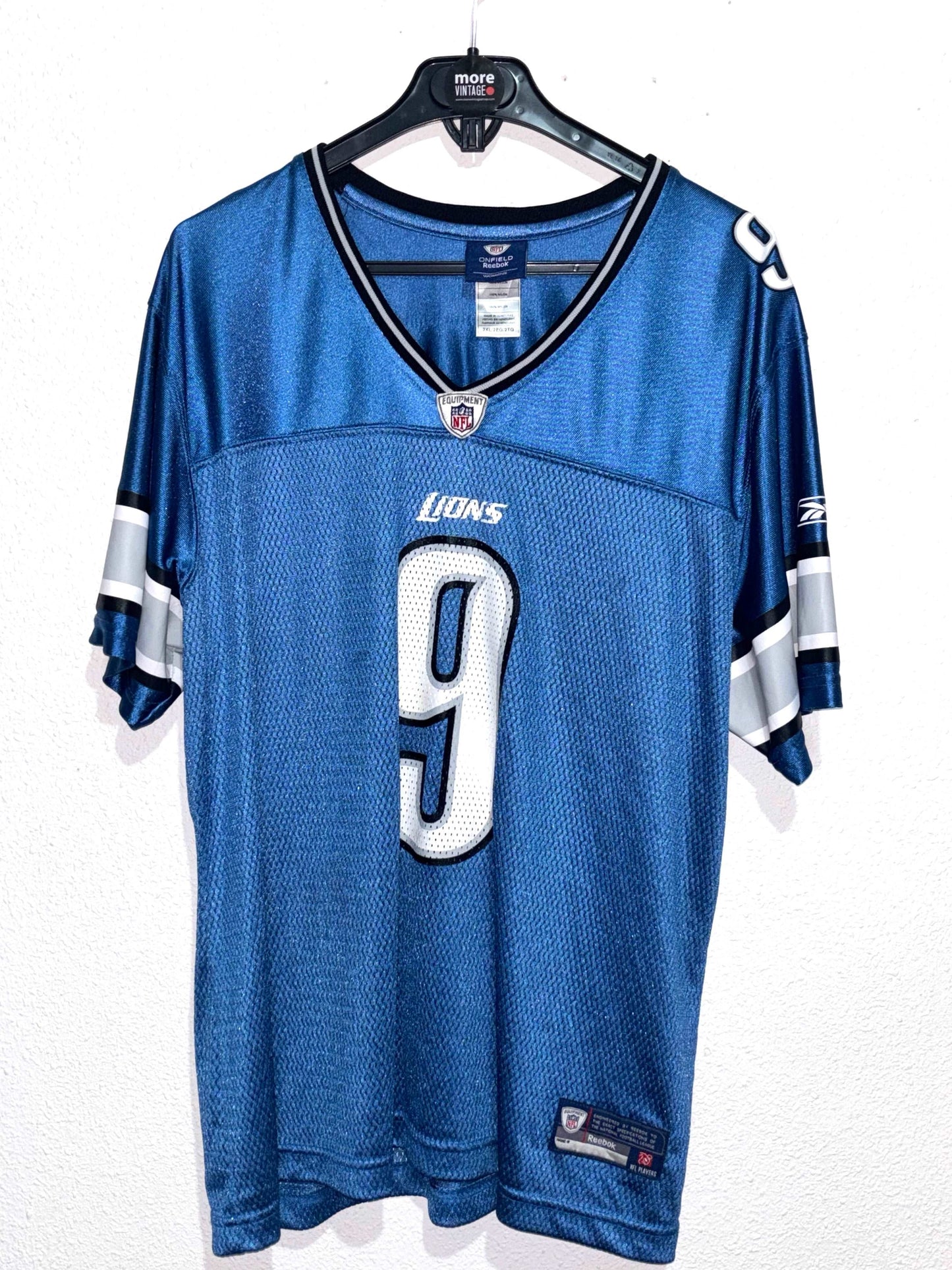 Camiseta NFL Reebok Lions Stafford #9 Women’s