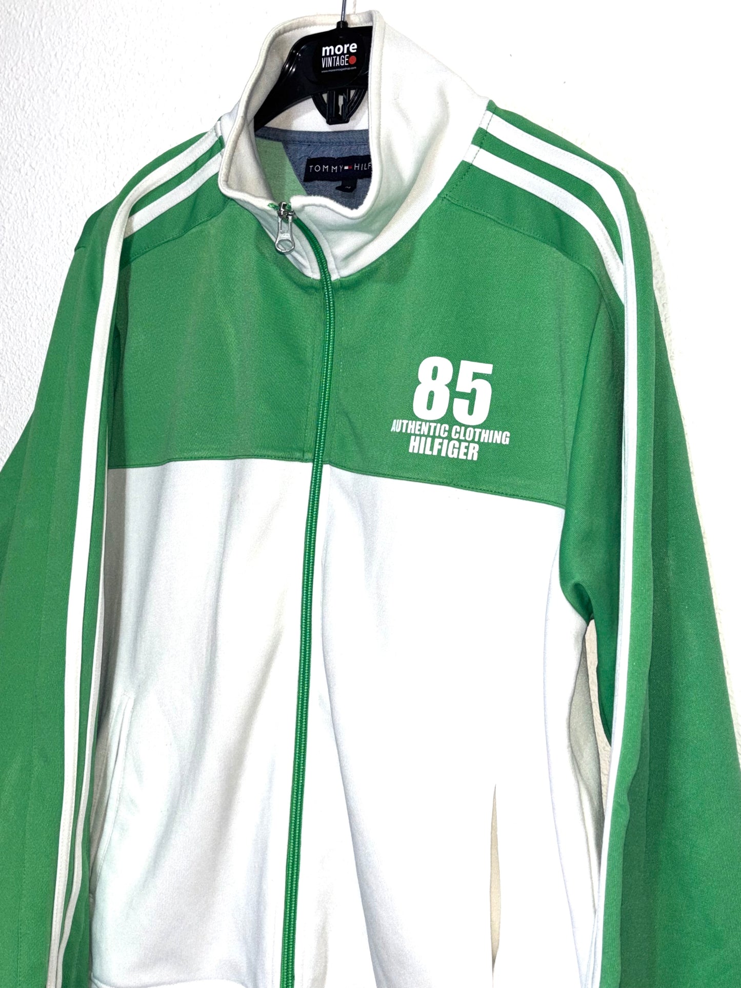 Sudadera Tommy Hilfiger Sport Vintage Green/White