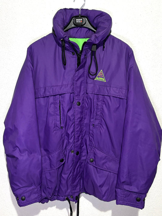 Abrigo Equipe Ski Vintage Retro Purple