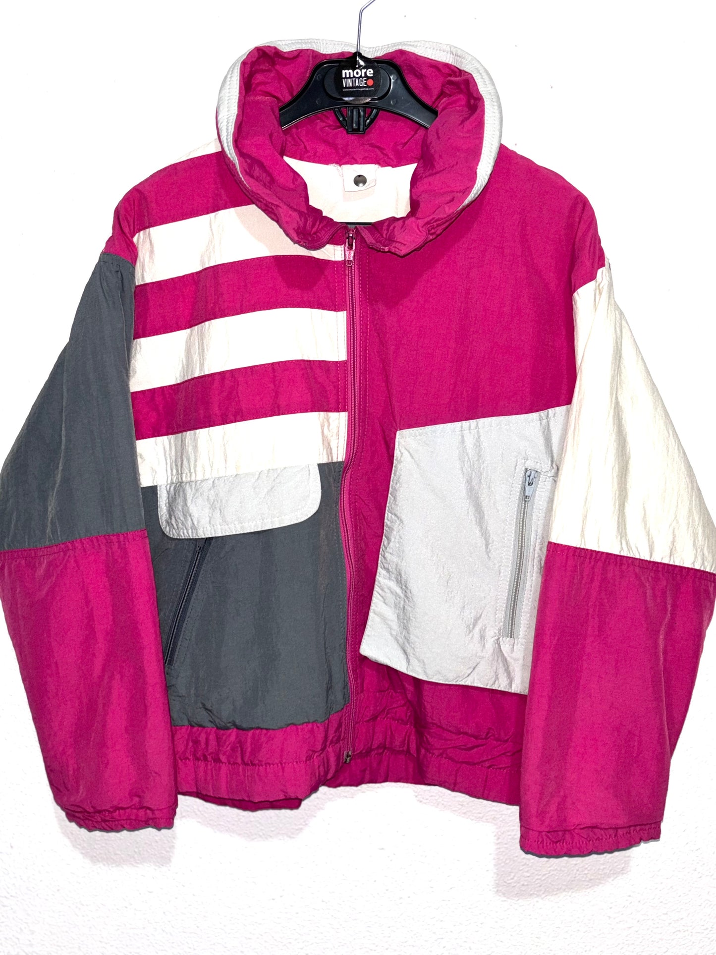 Abrigo Ski Retro Pink/Grey