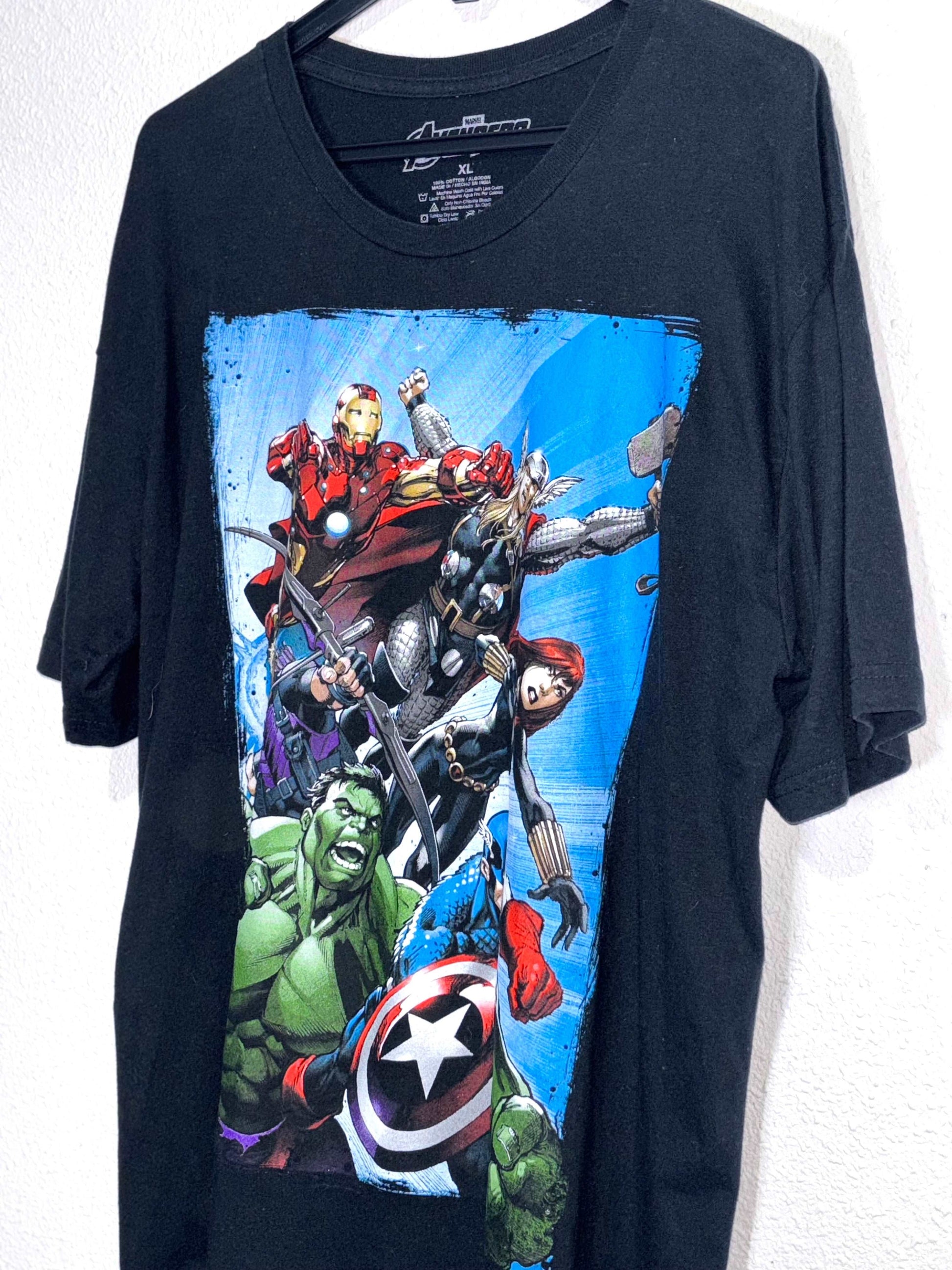 Camiseta Marvel Avengers Black