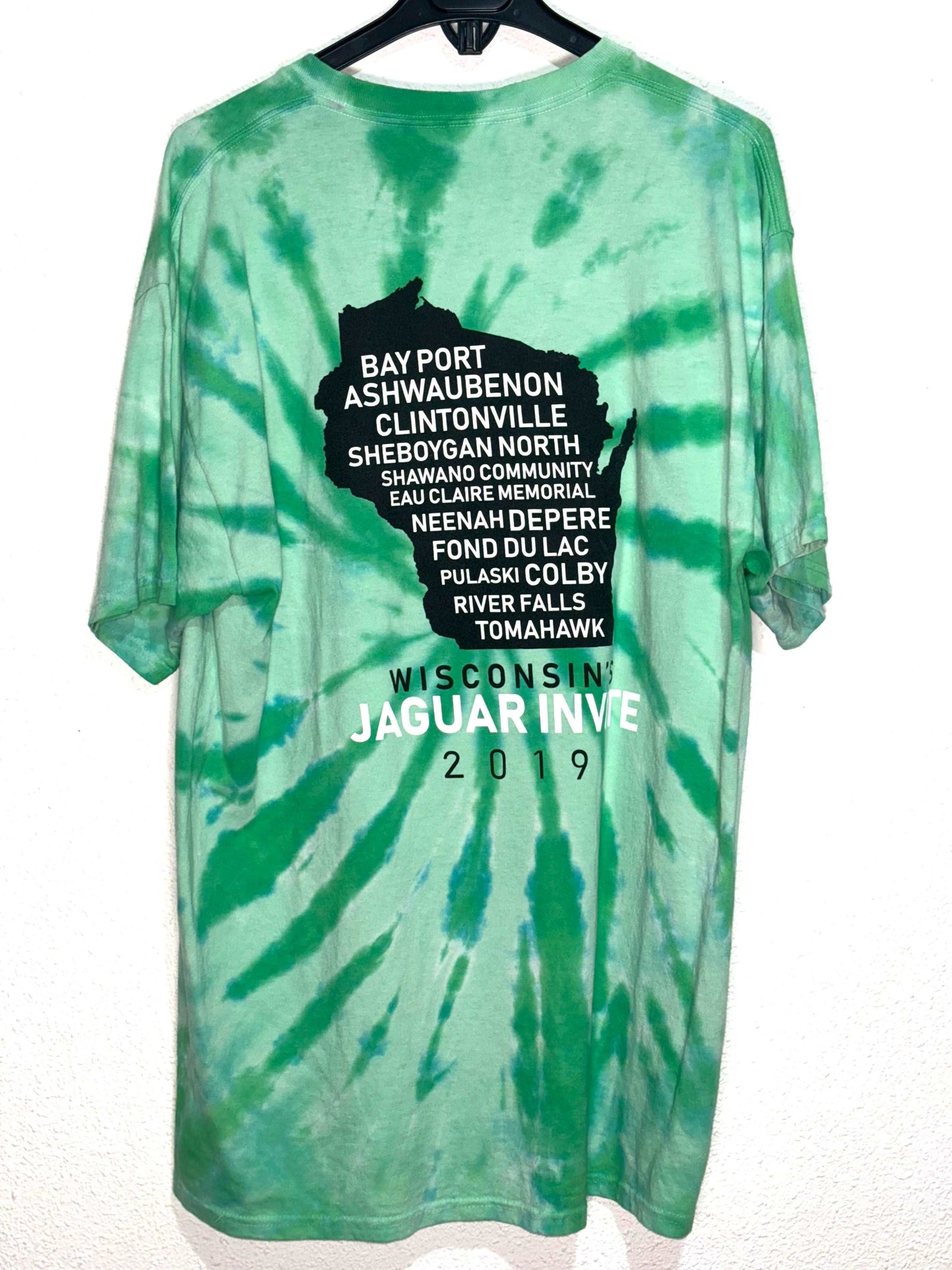 Camiseta Tie Dye Wisconsin’s Jaguar Invite