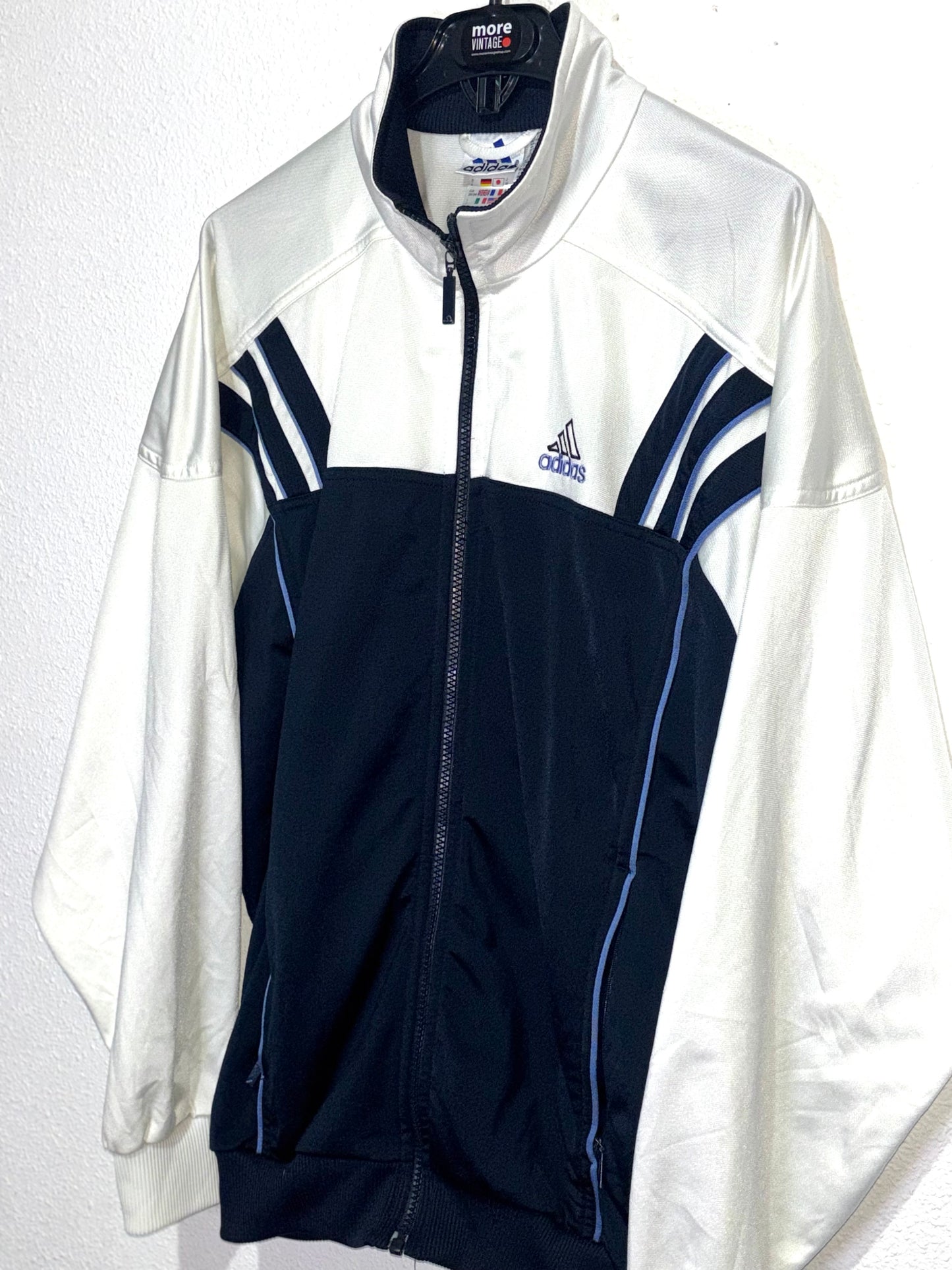 Chaqueta Adidas Vintage White/Navy Blue