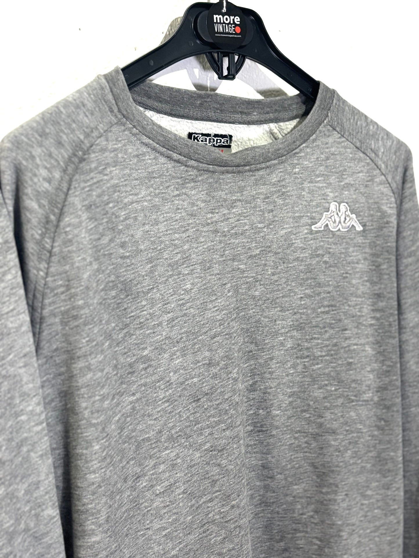 Sudadera Kappa Vintage Retro Grey