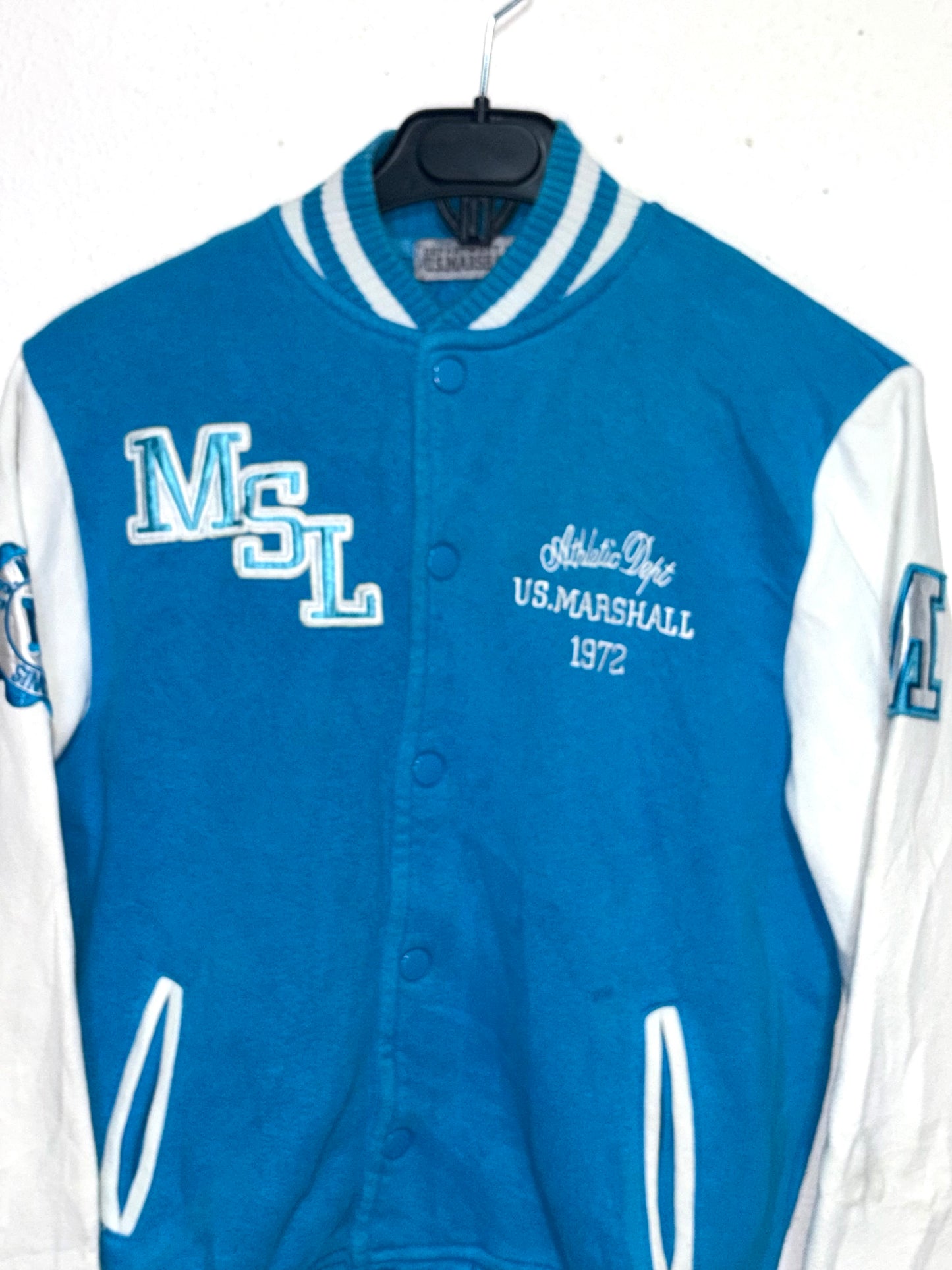 Sudadera U.S Marshall Youth Blue/White