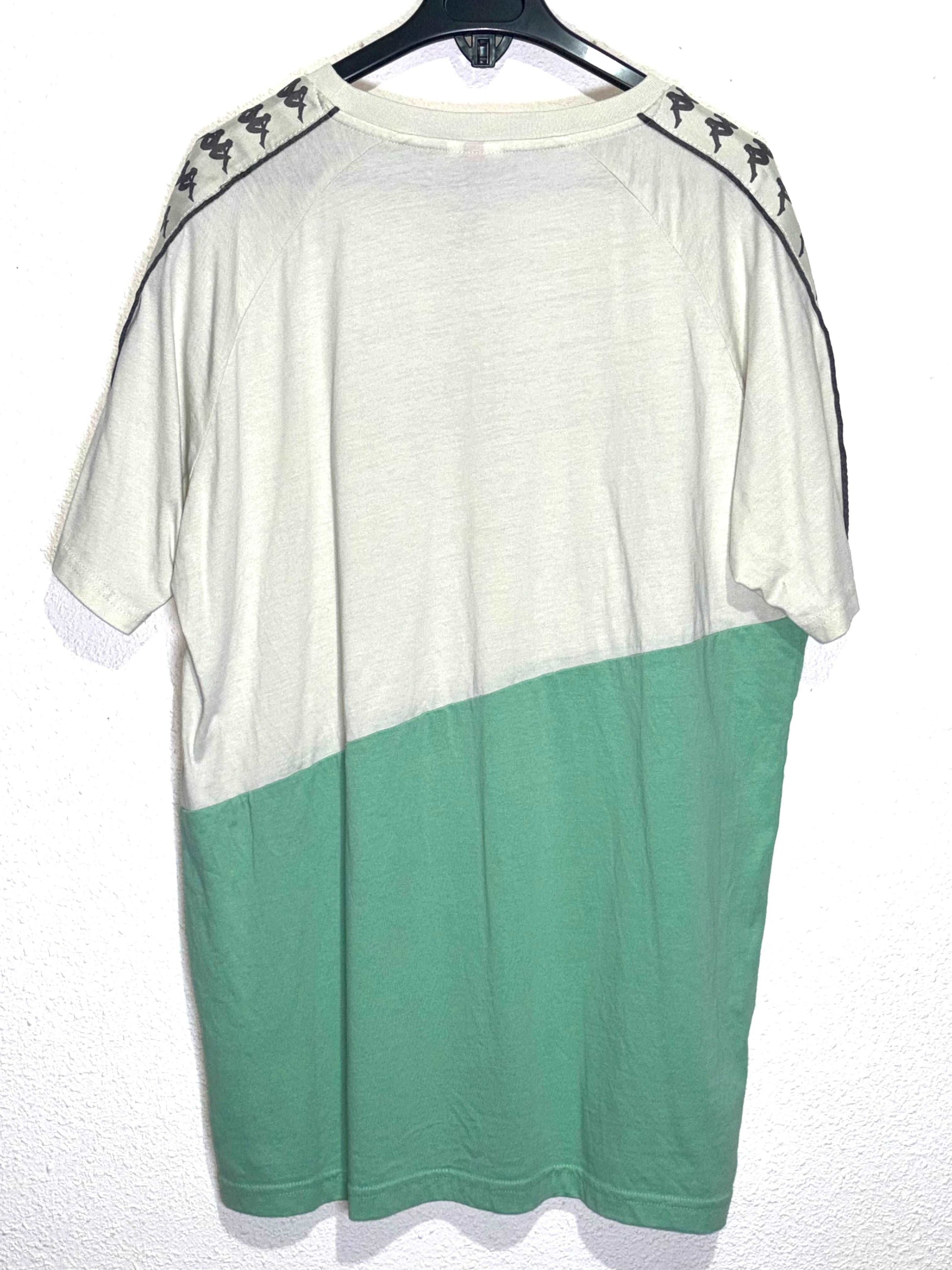 Camiseta Kappa Vintage Green/Beis