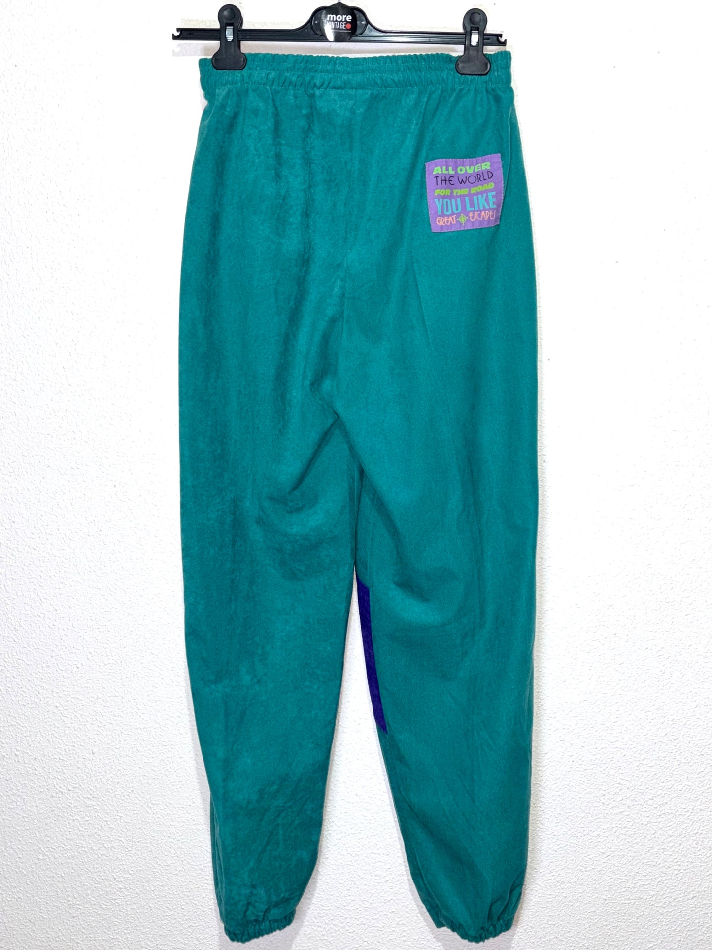 Pantalón Sport Vintage All Over The World Blue