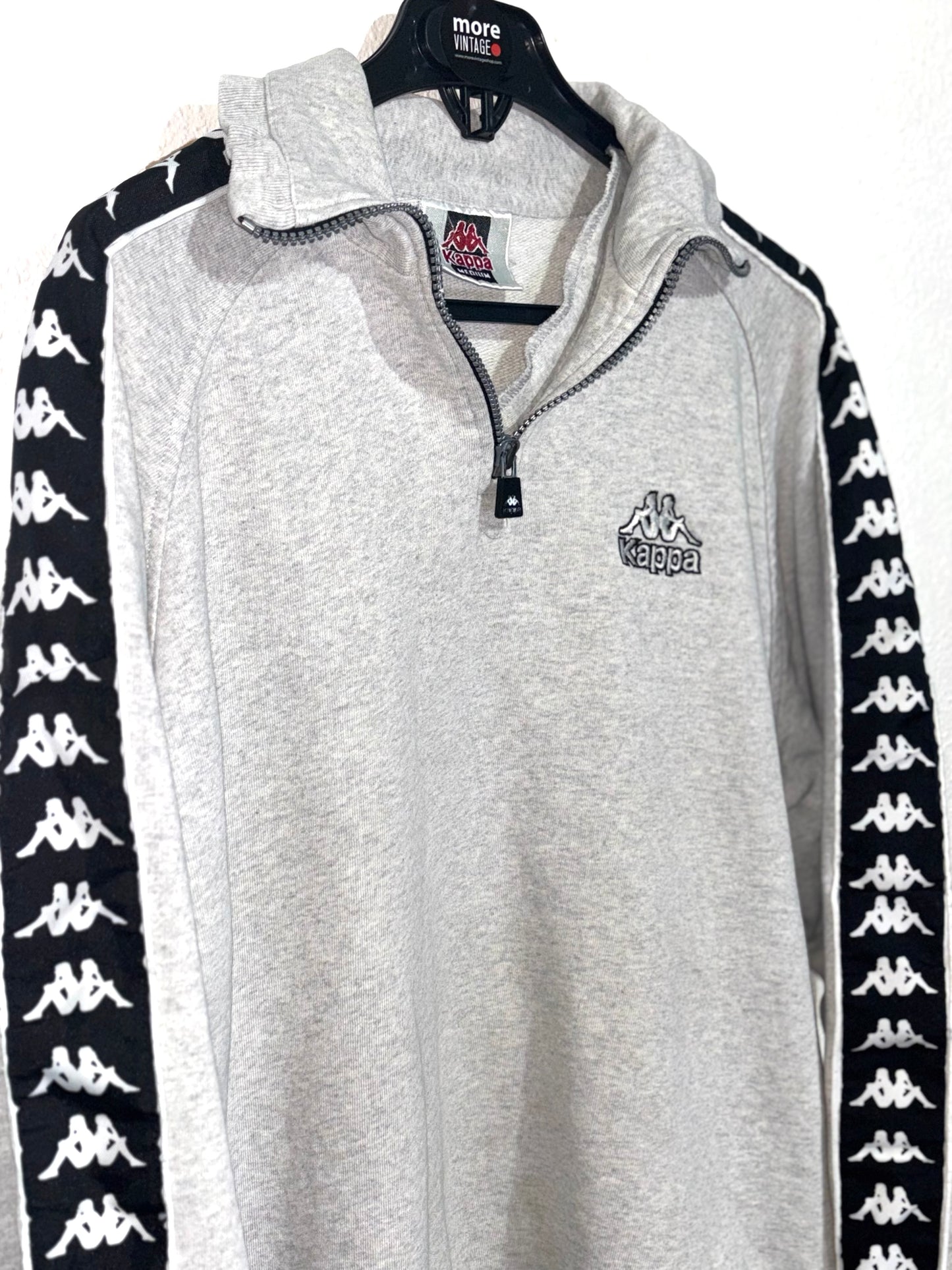 Sudadera Kappa Vintage Grey