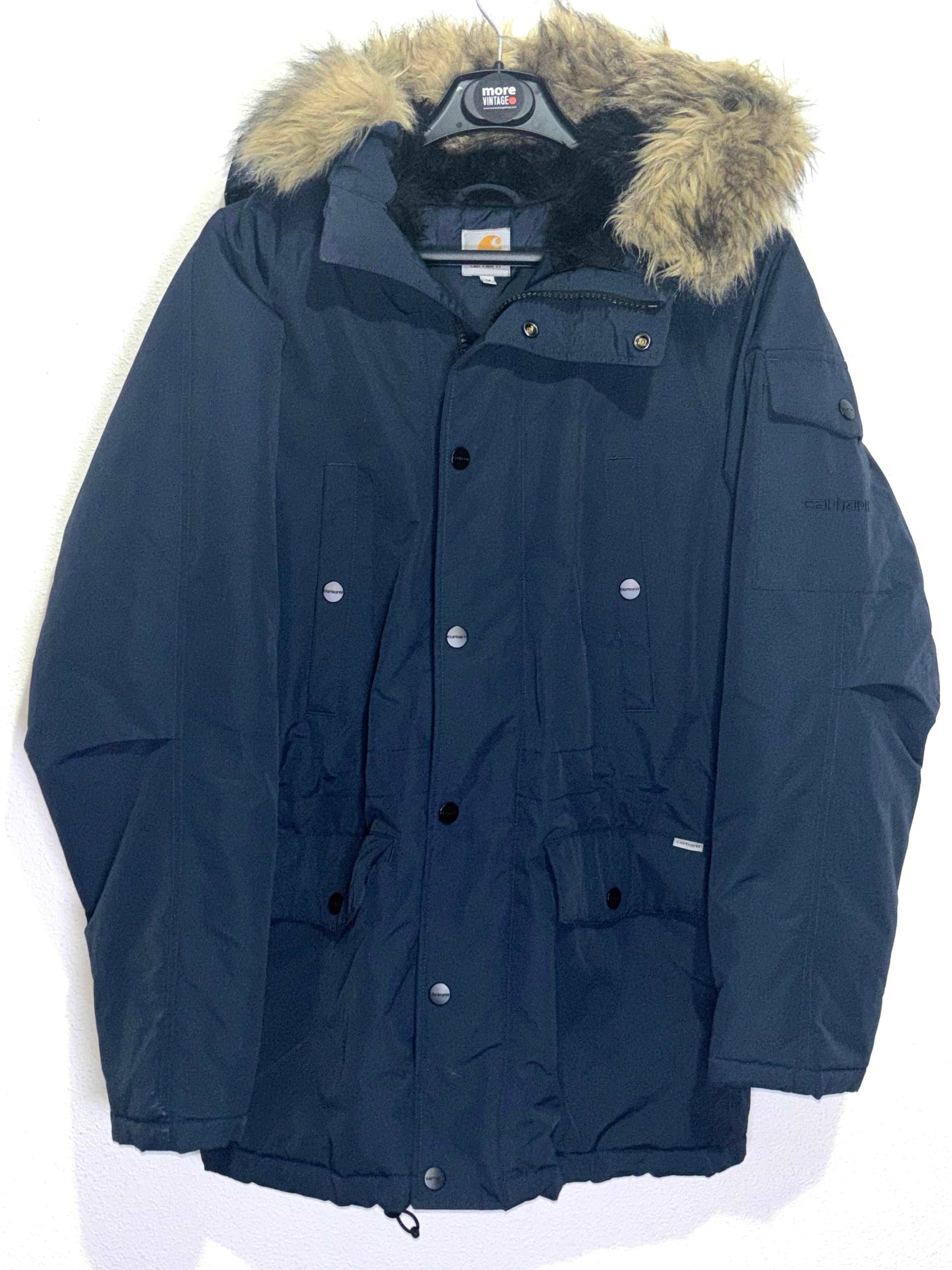 Abrigo Largo Carhartt Navy Blue