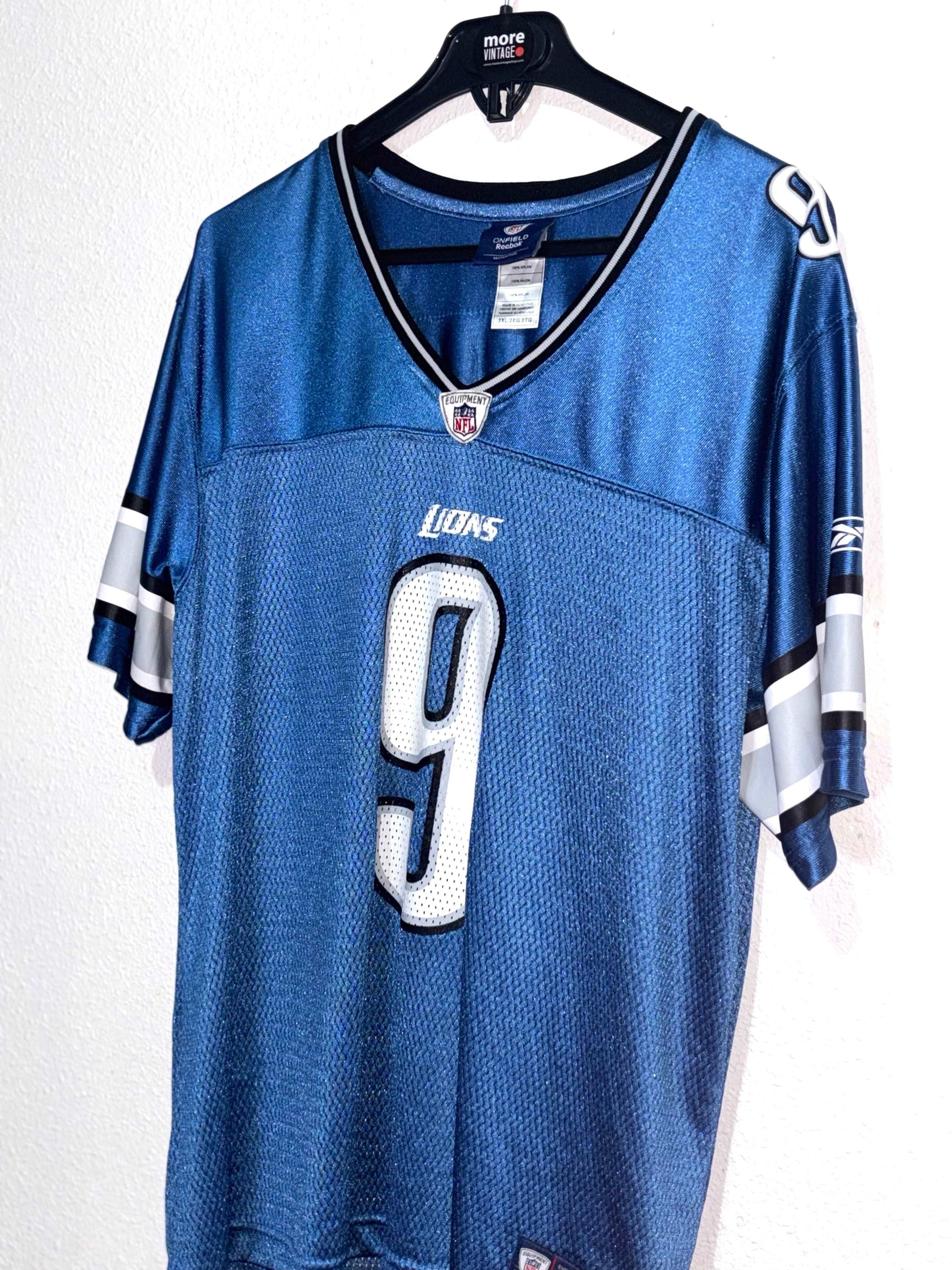 Camiseta NFL Reebok Lions Stafford #9 Women’s