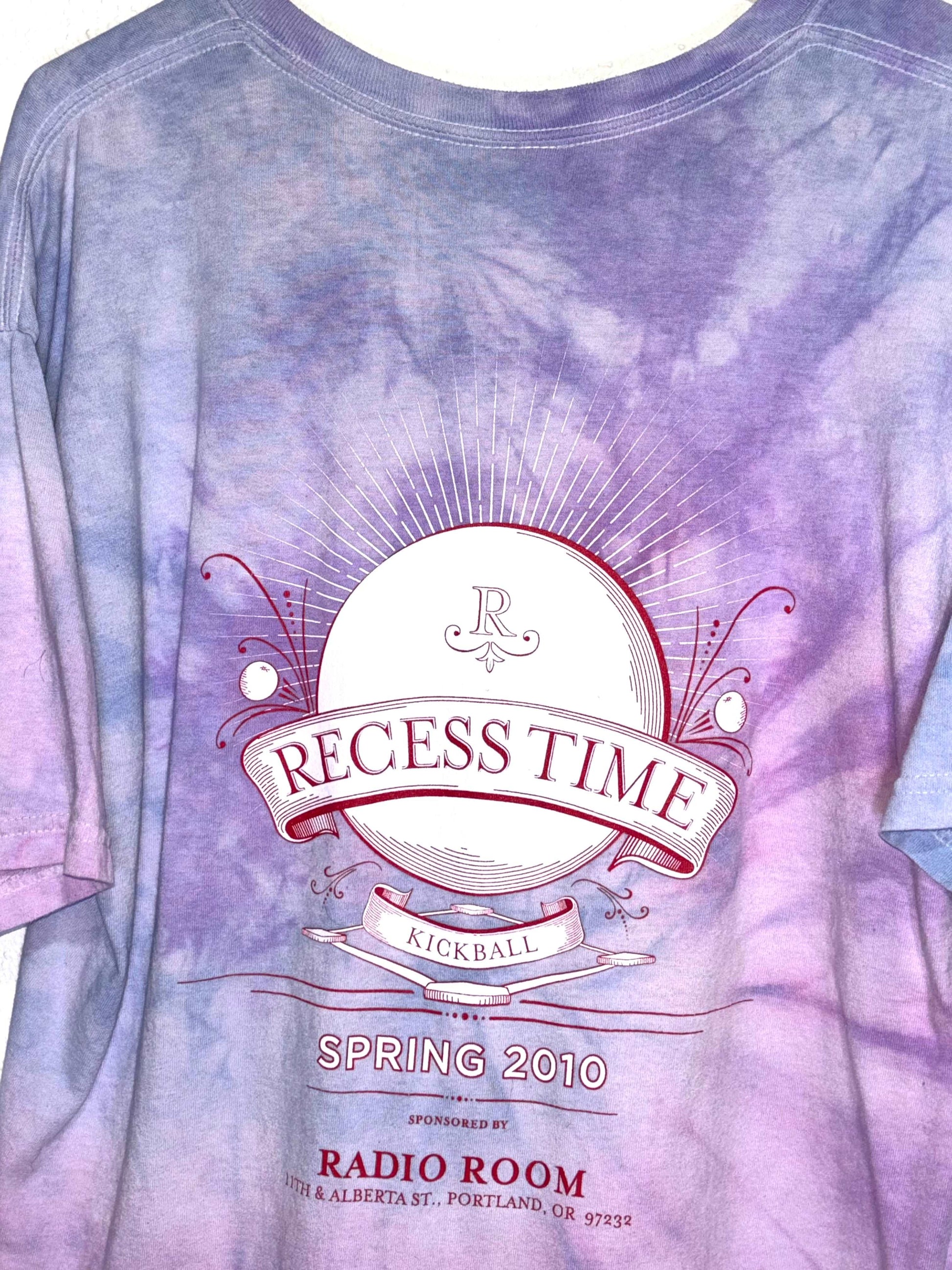 Camiseta Tie Dye Reces Time Purple