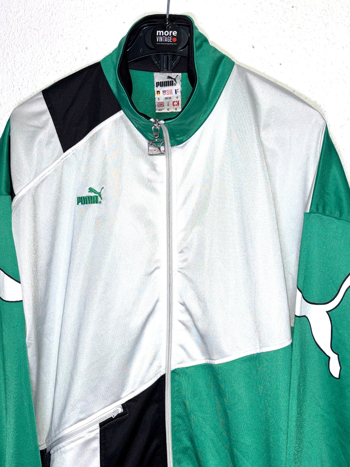 Chaqueta Puma Vintage Green/White