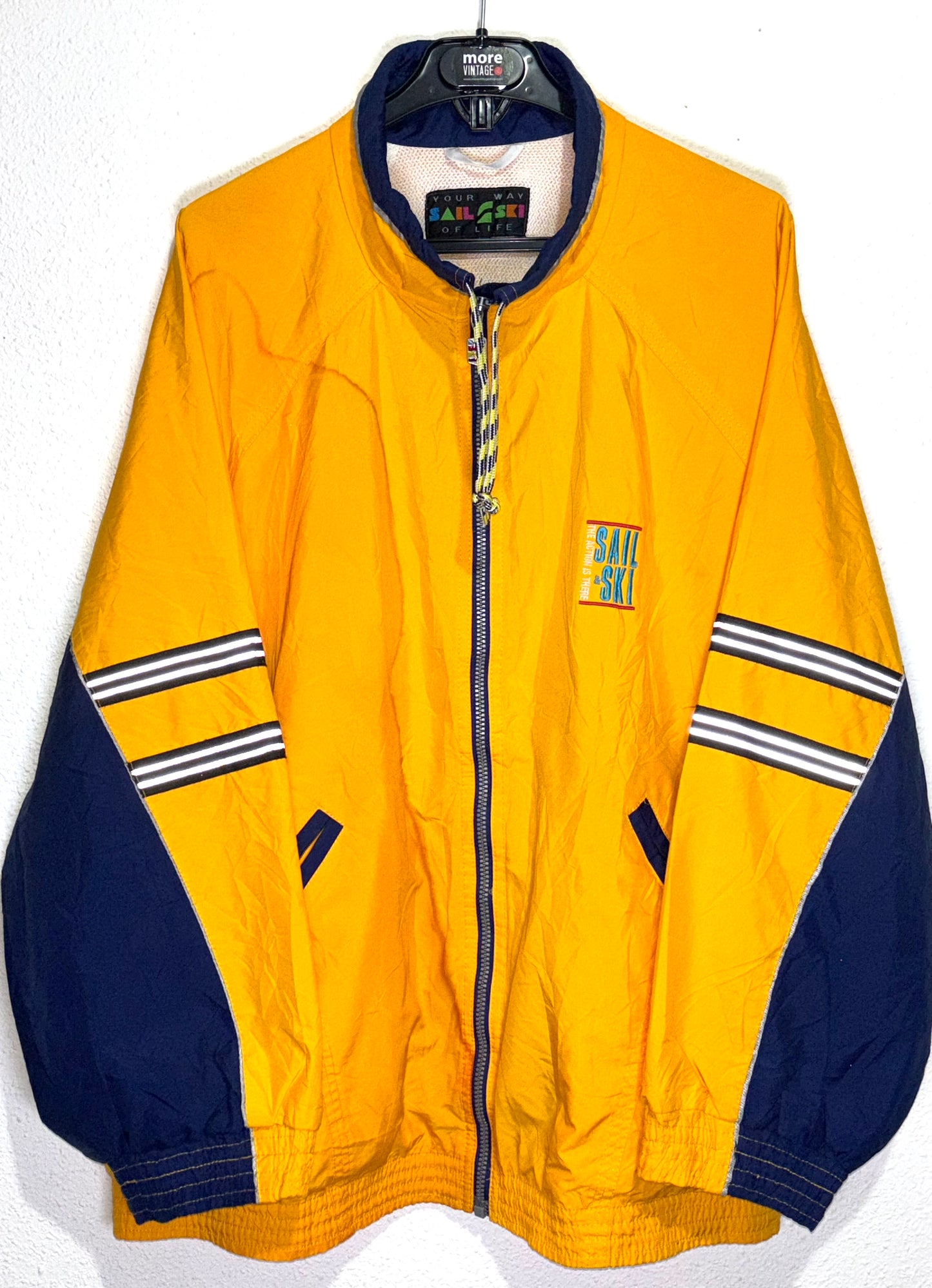 Chaqueta vintage Sail & Ski Yellow