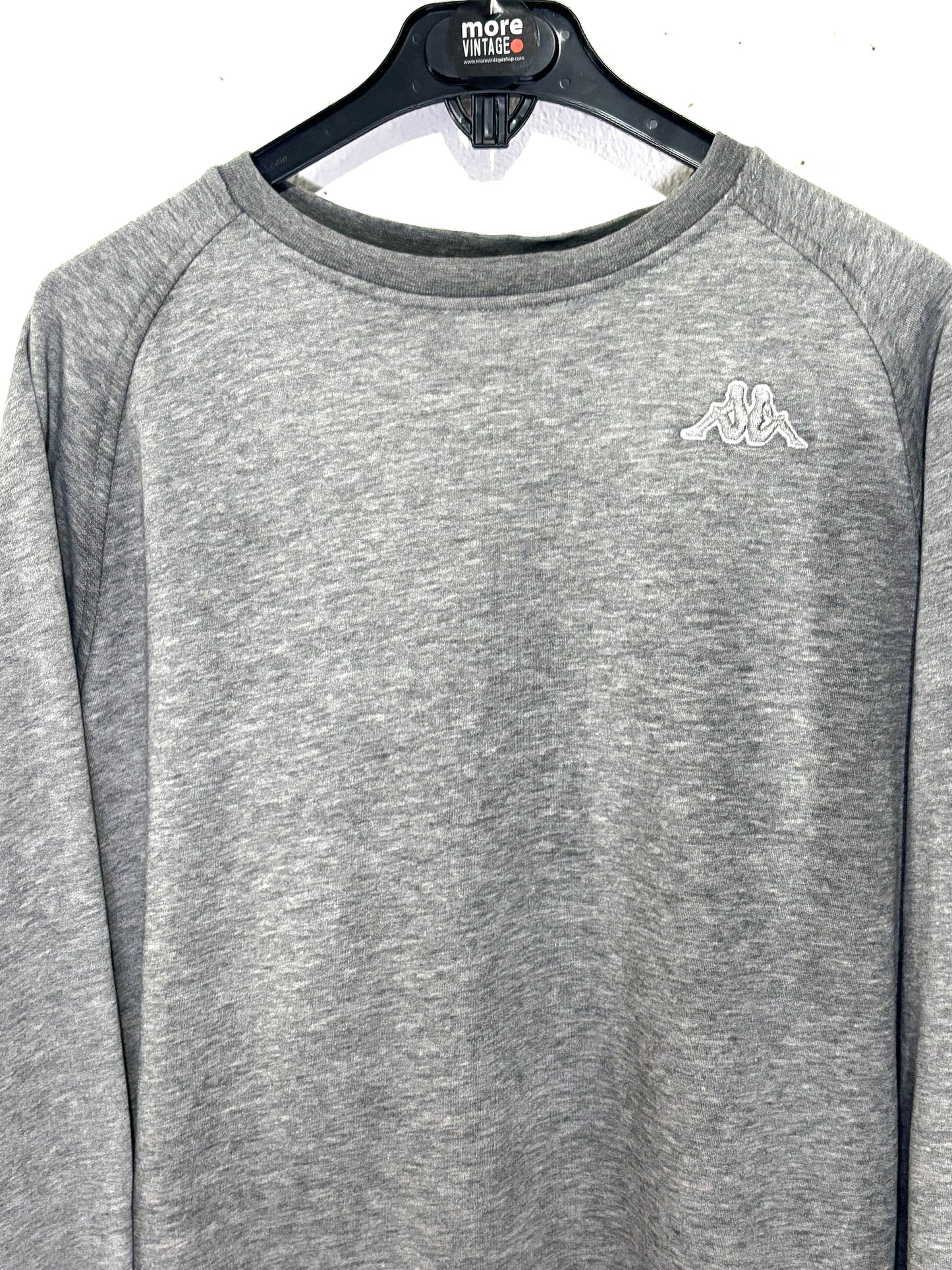 Sudadera Kappa Vintage Retro Grey