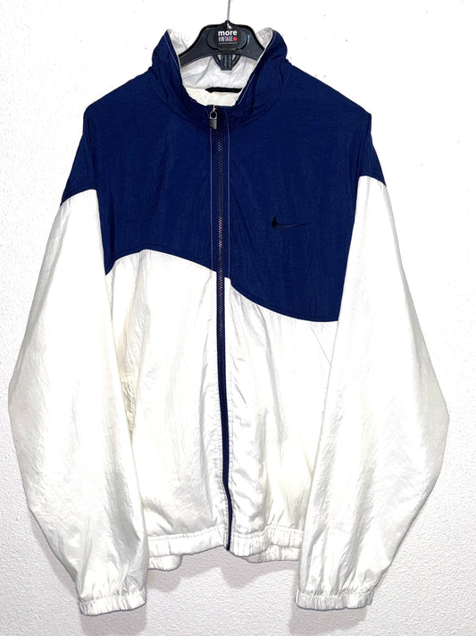 Chaqueta Nike Vintage Retro White/Navy Blue