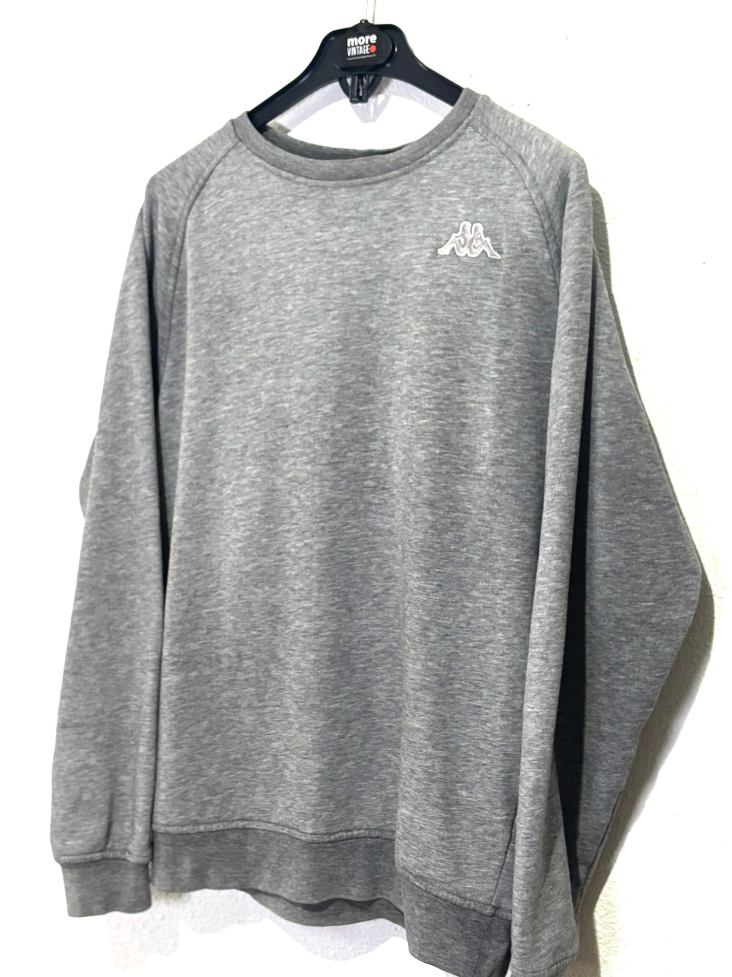 Sudadera Kappa Vintage Retro Grey