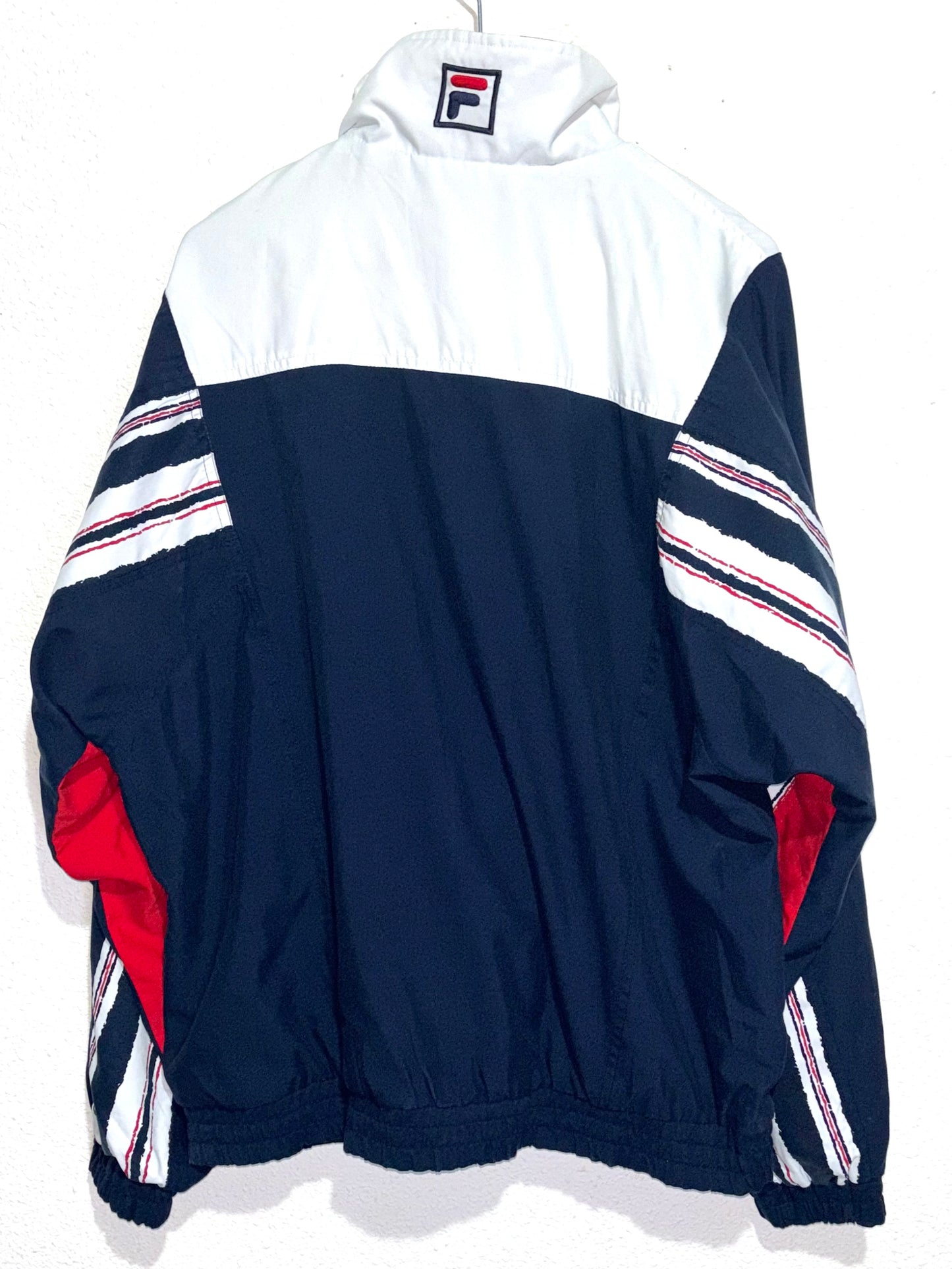 Chaqueta Fila Vintage Retro White/Navy Blue