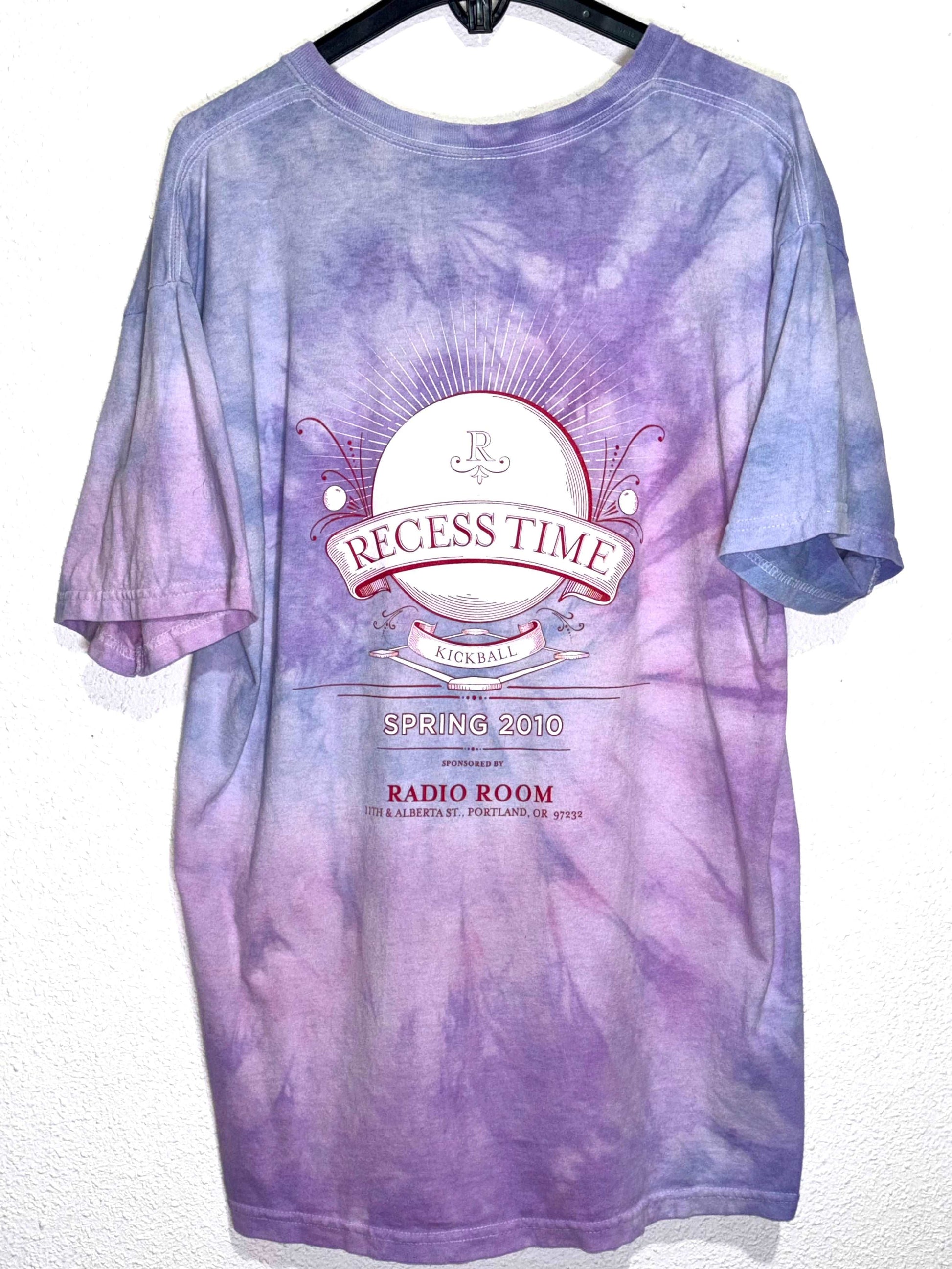 Camiseta Tie Dye Reces Time Purple