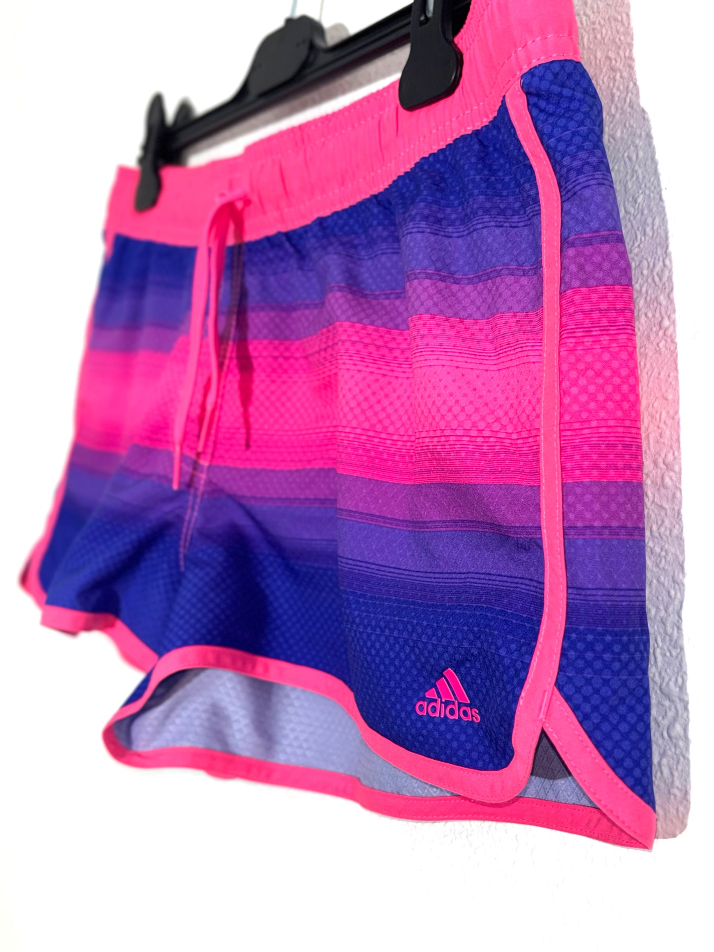 Pantalón Corto Adidas Fit Blue/Pink