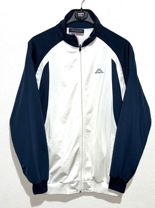 Chaqueta Kappa Vintage Retro White/Navy Blue