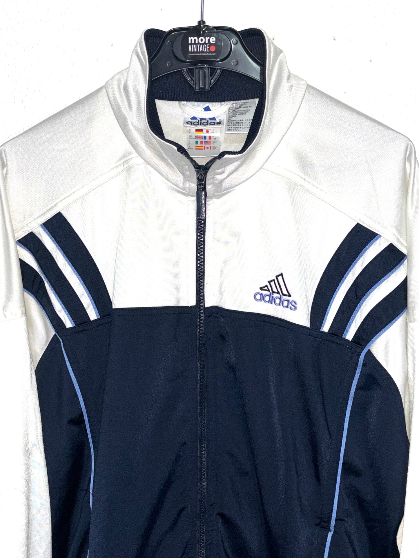 Chaqueta Adidas Vintage White/Navy Blue