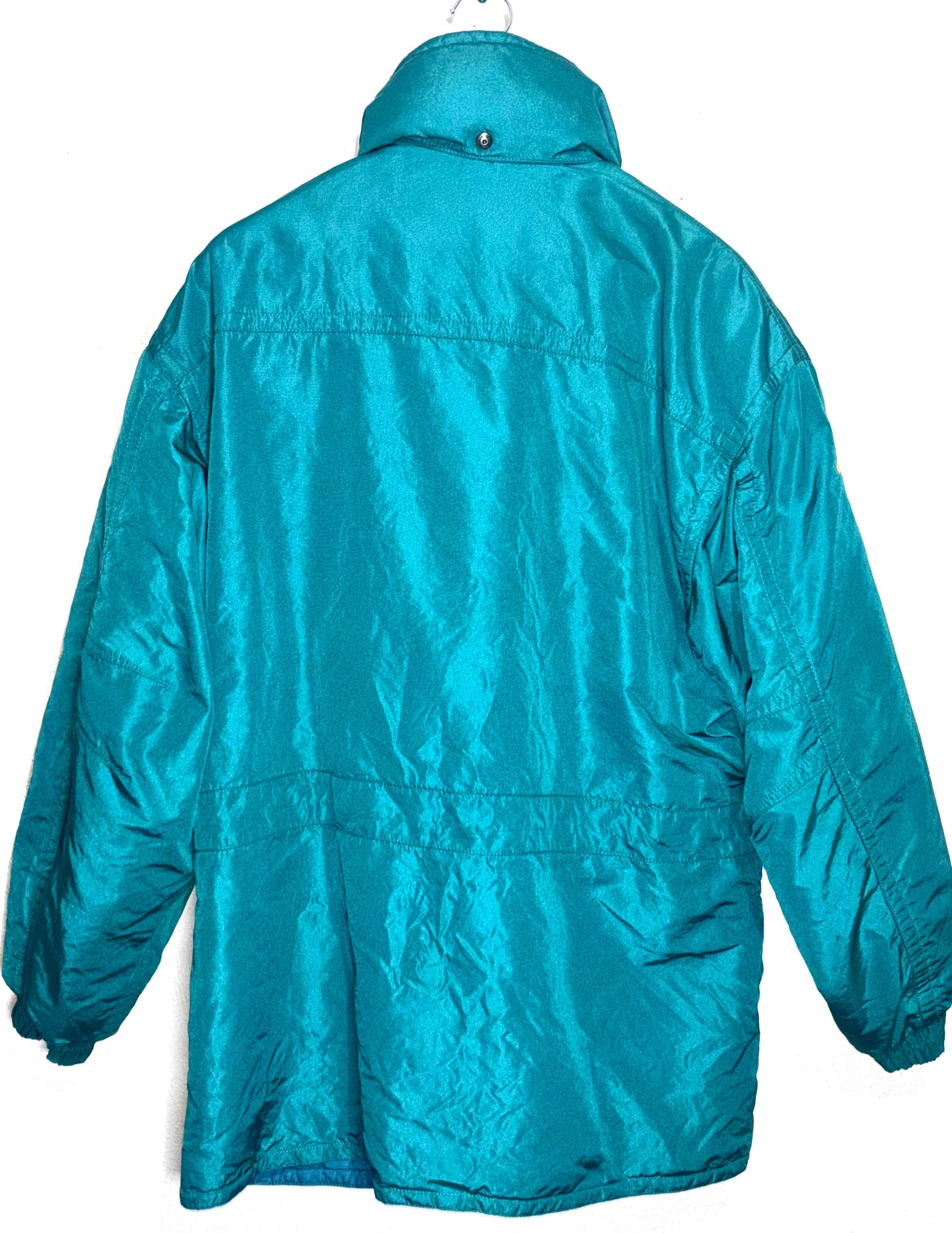 Abrigo Vintage Descente ski Blue