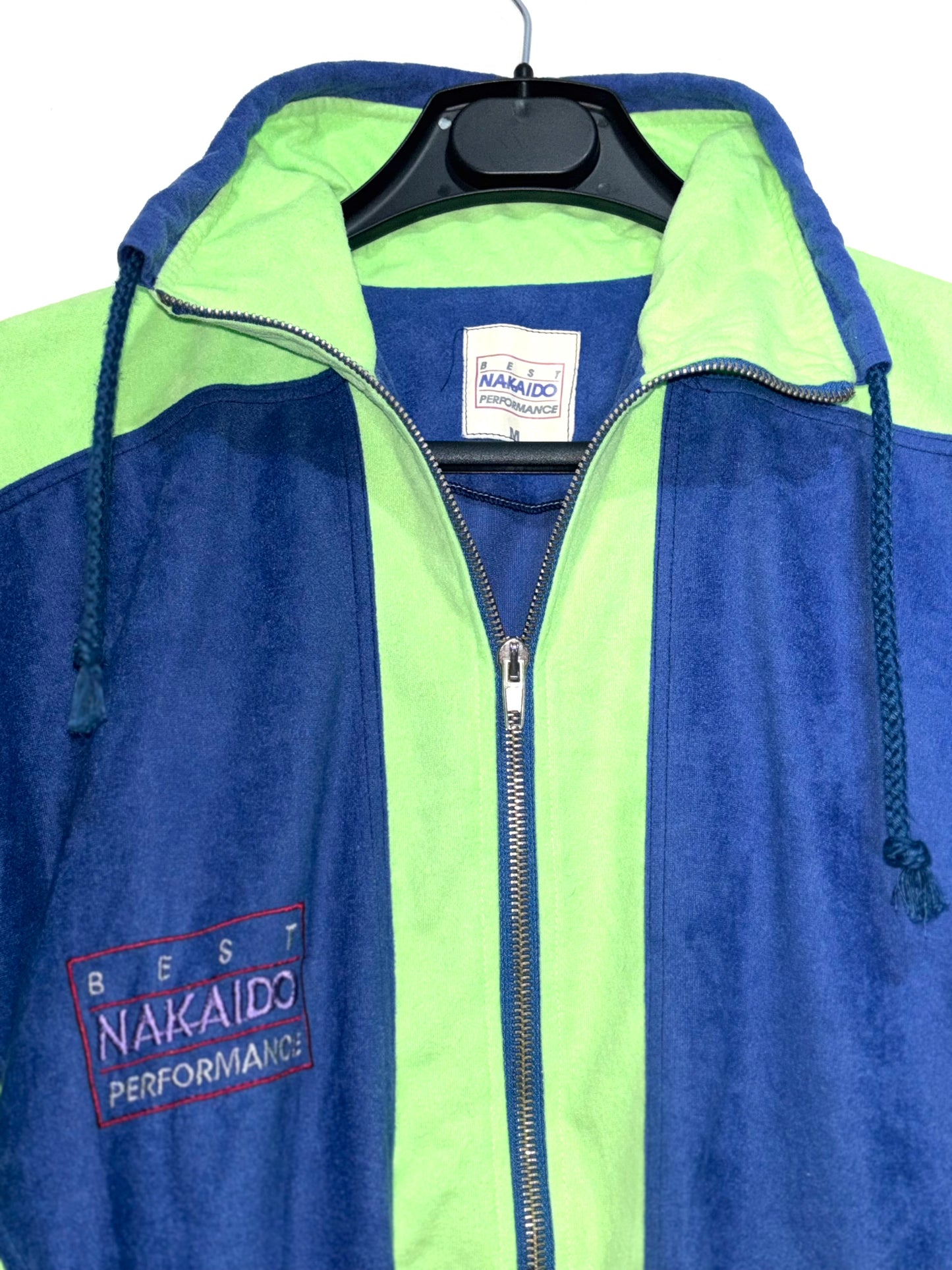 Sudadera Vintage Nakaido Retro Green/Blue