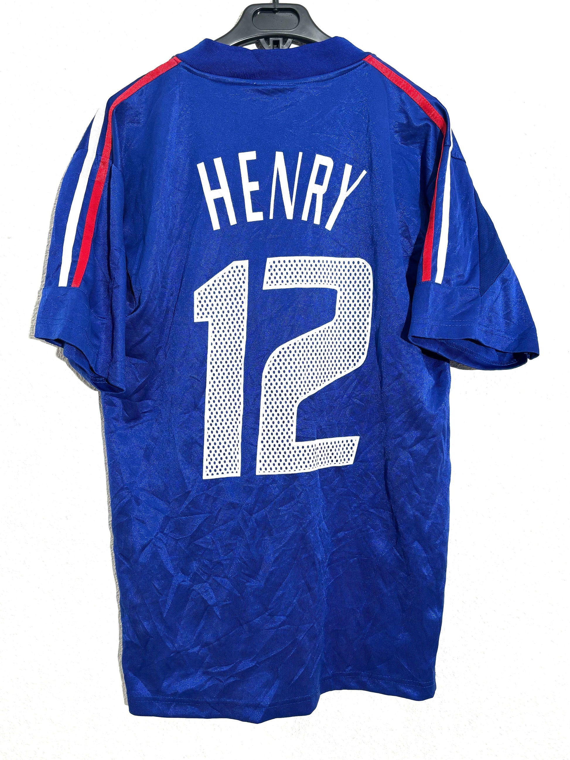 Camiseta Retro Fútbol Henry Francia. Mundial 2002