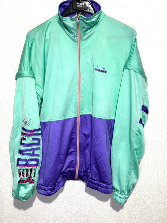 Chaqueta Diadora Retro Large & Short “The Wave”