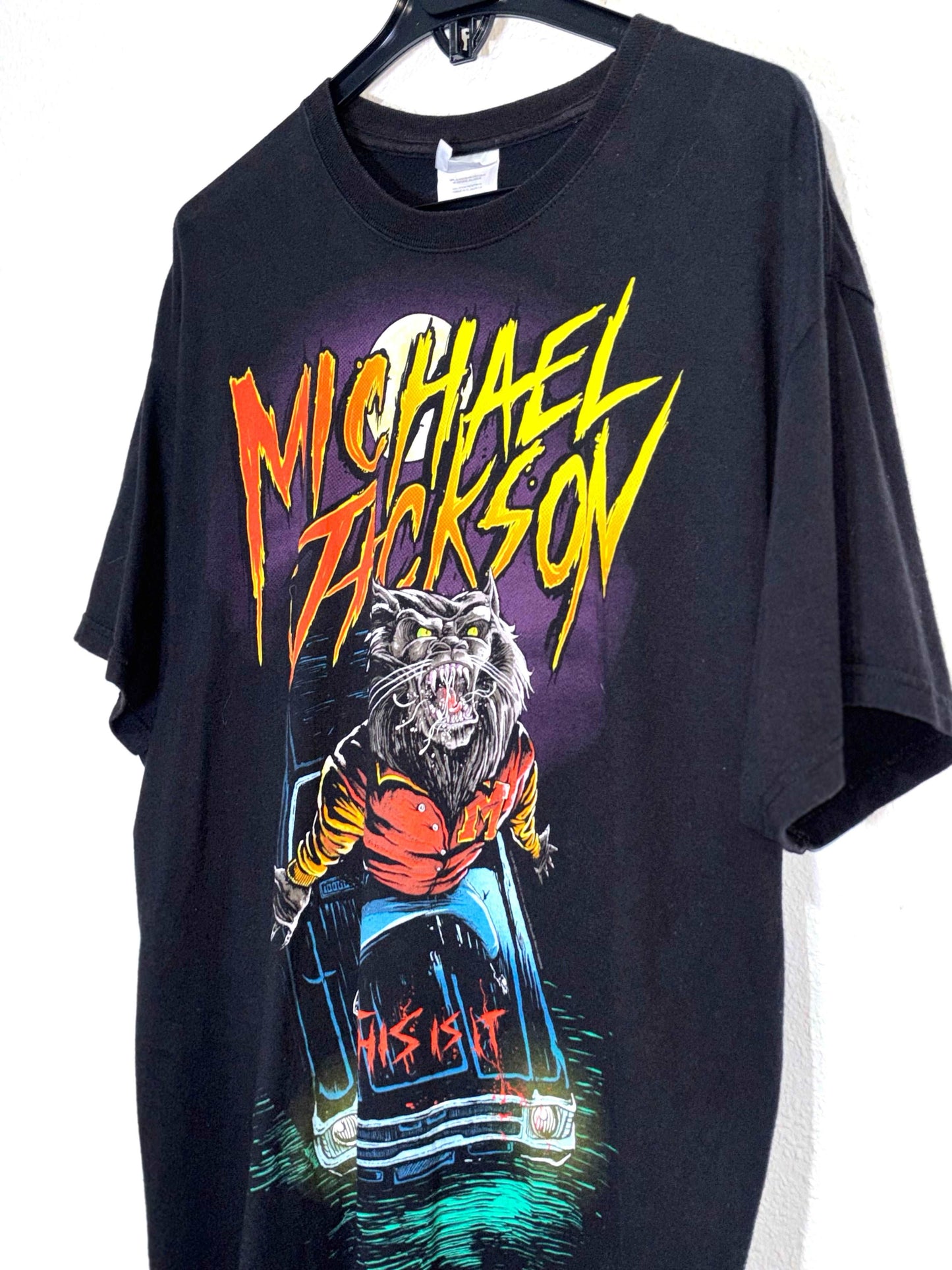 Camiseta Michael Jackson Wolf