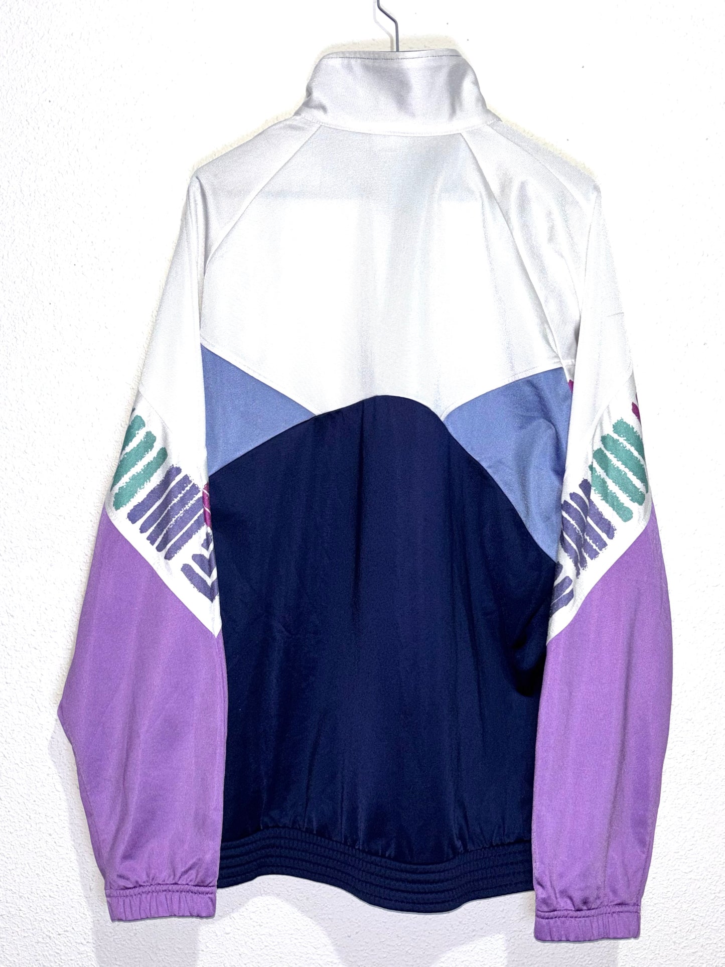 Sudadera Vintage Sergio Tacchini White/Purple