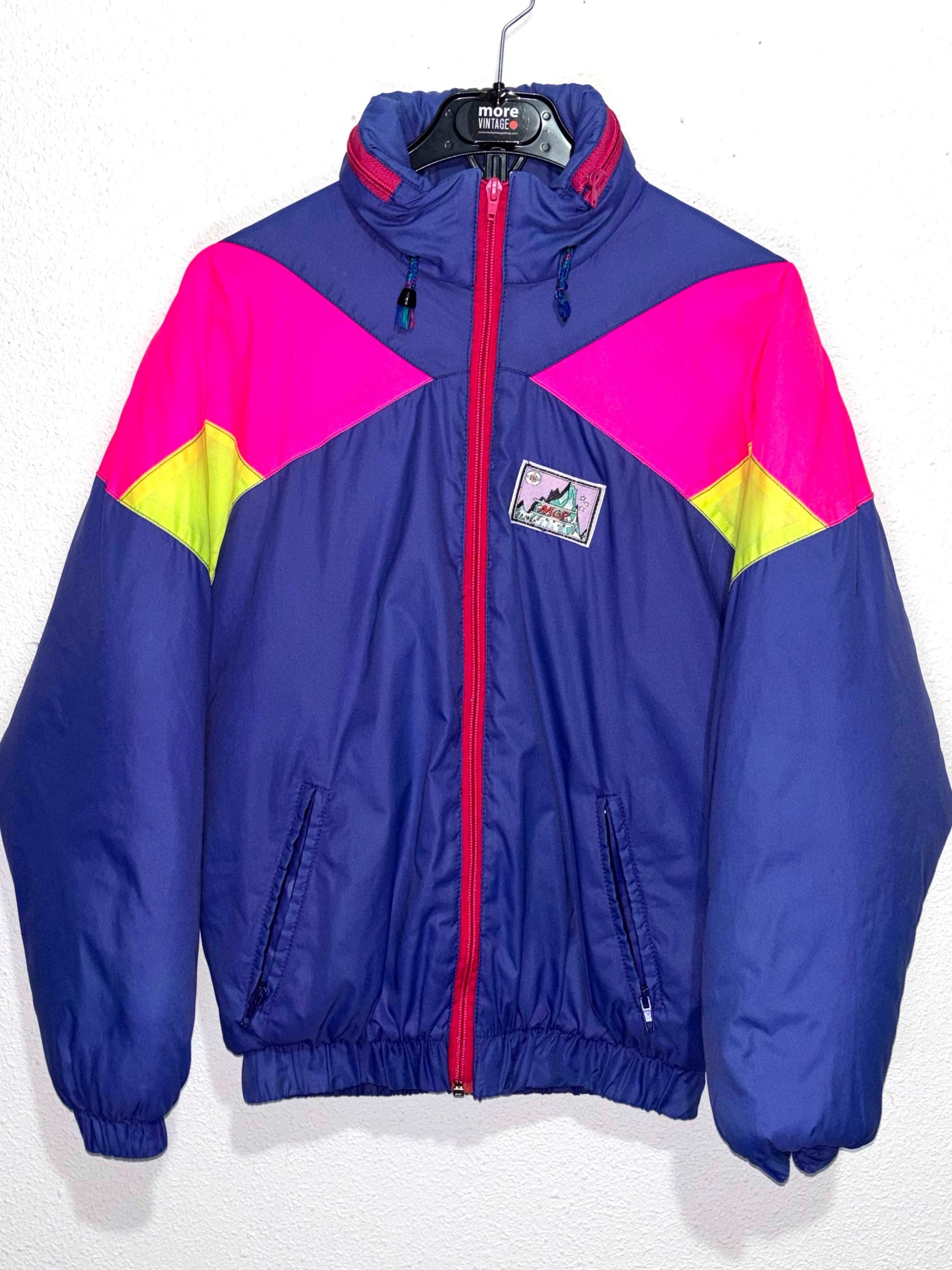 Abrigo Retro Ski Vintage Purple