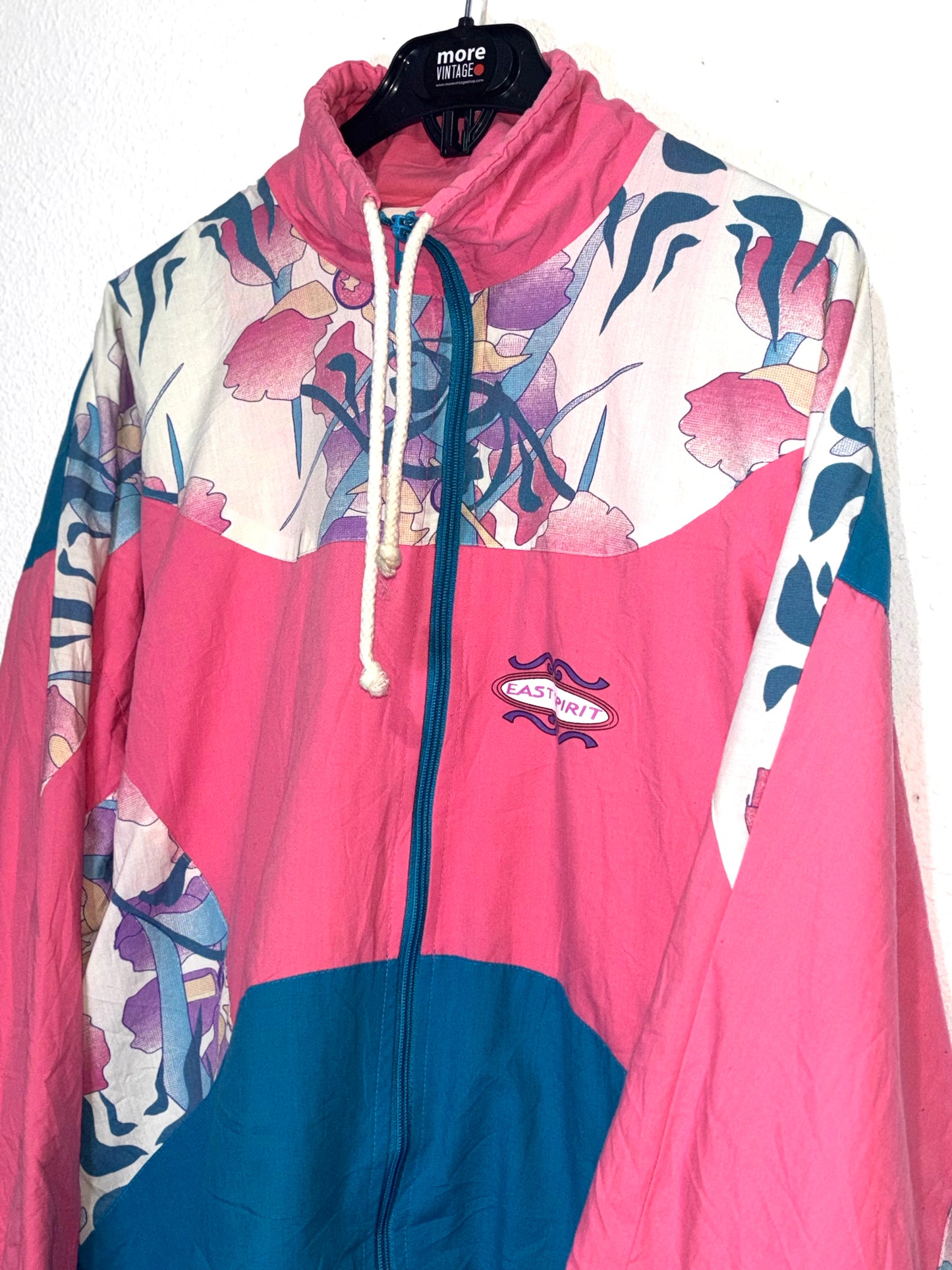 Chaqueta Vintage Retro Eats Spirit Pink/Blue