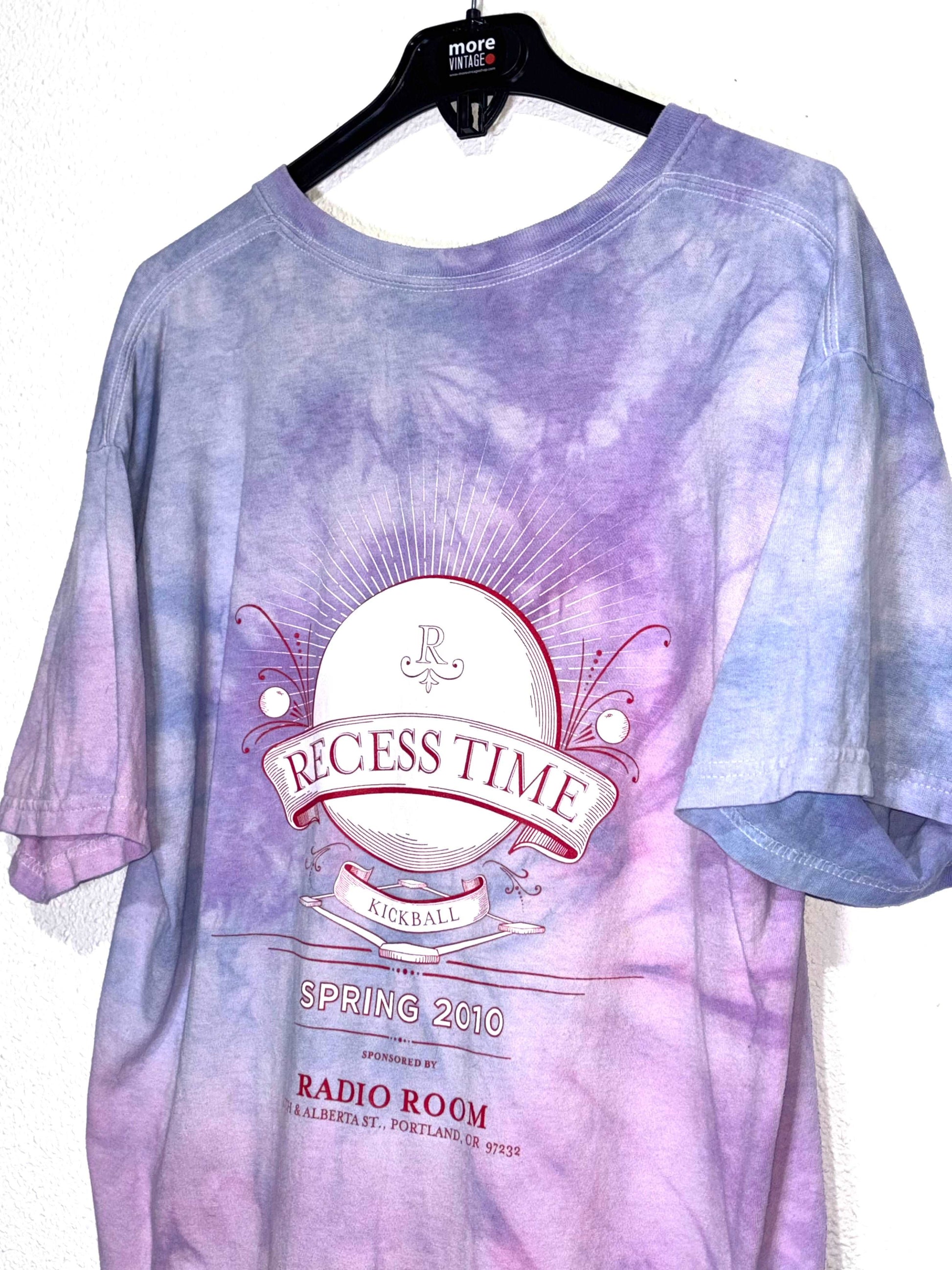 Camiseta Tie Dye Reces Time Purple