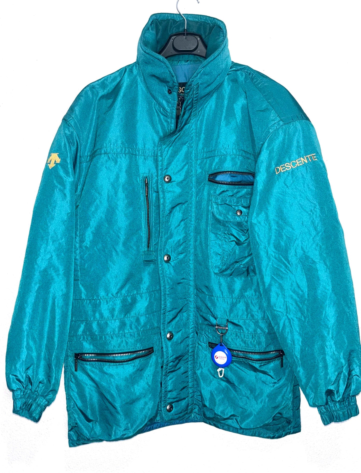 Abrigo Vintage Descente ski Blue