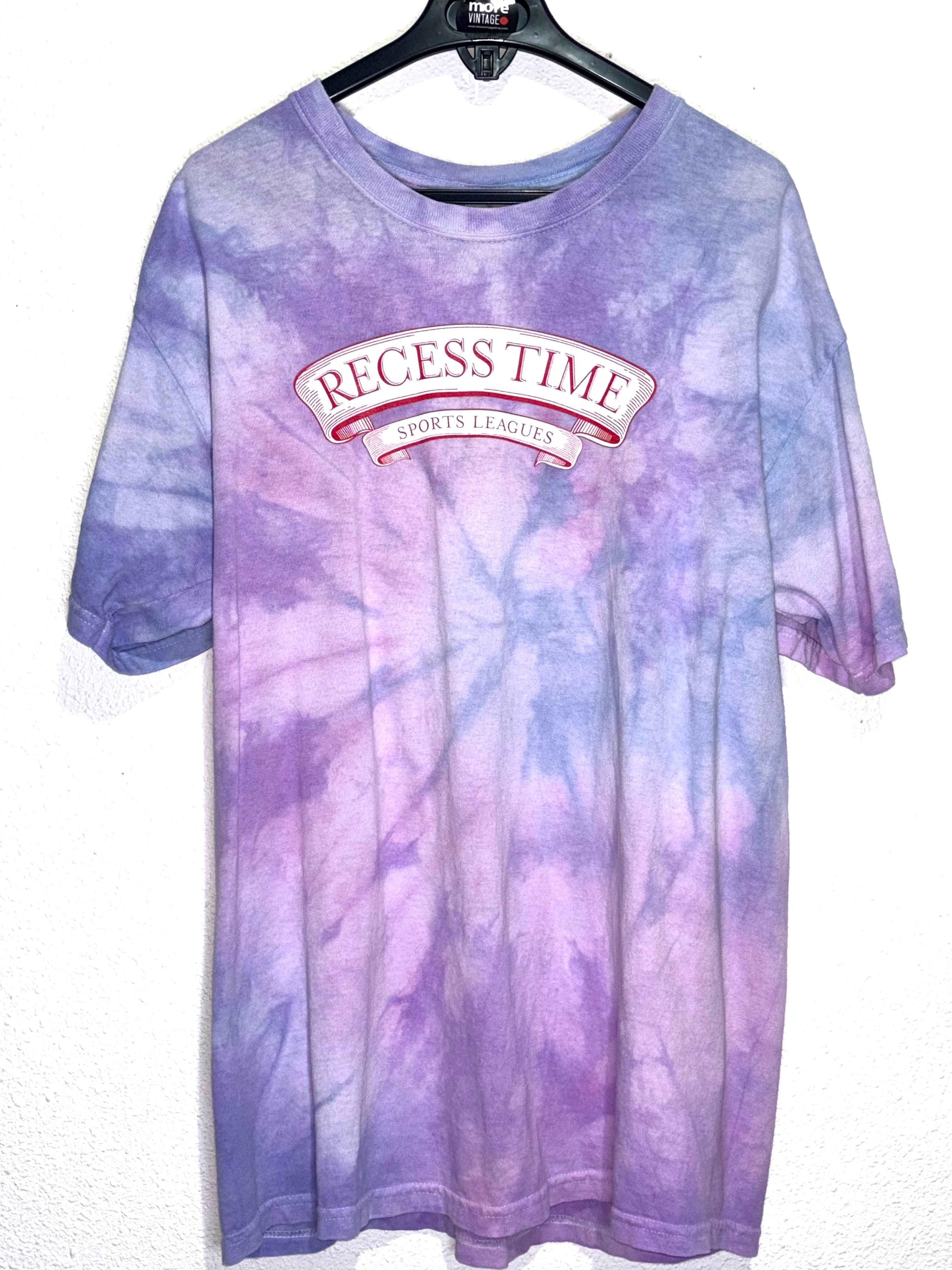 Camiseta Tie Dye Reces Time Purple