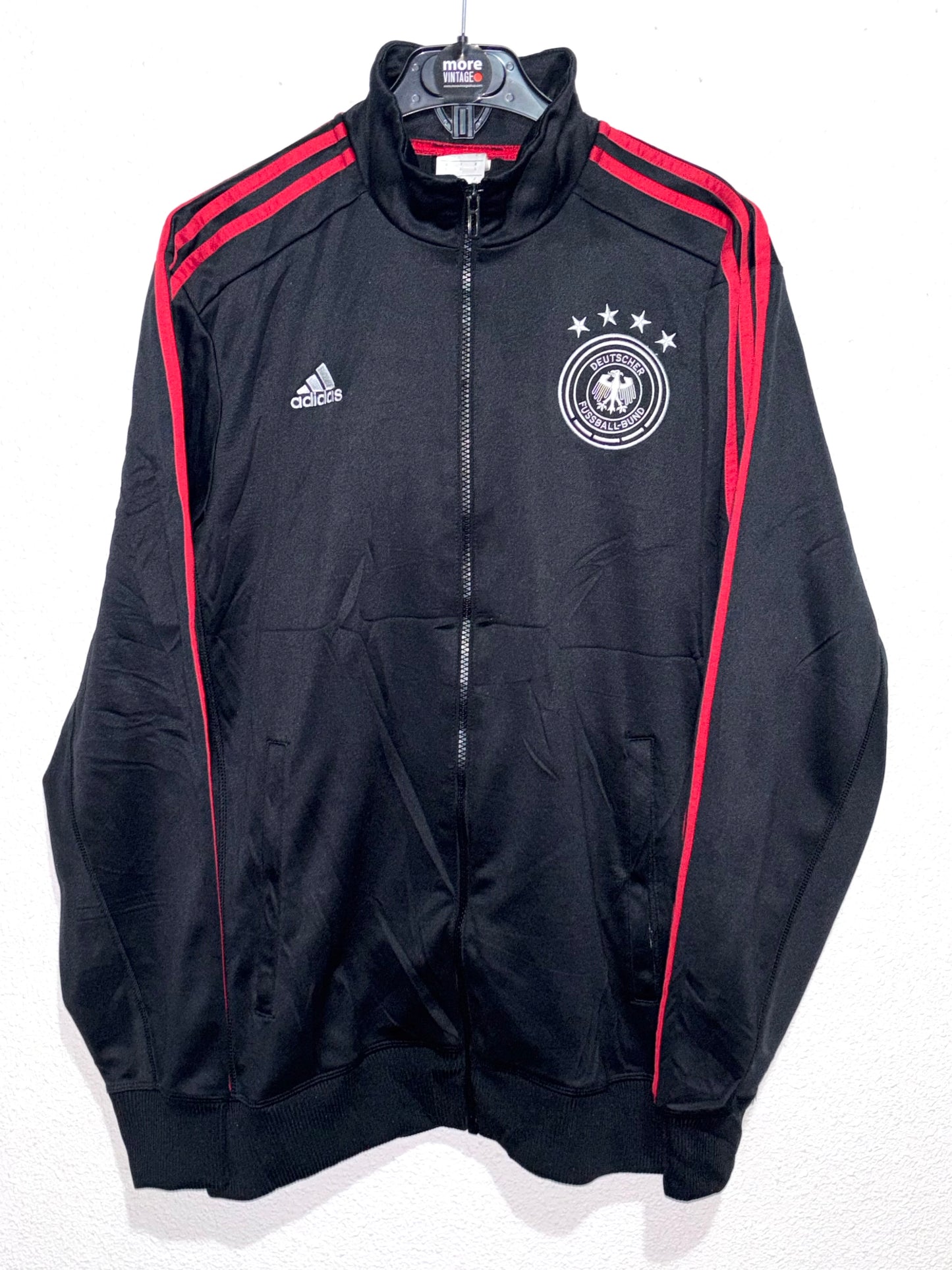 Chaqueta Fútbol Retro Alemania Black