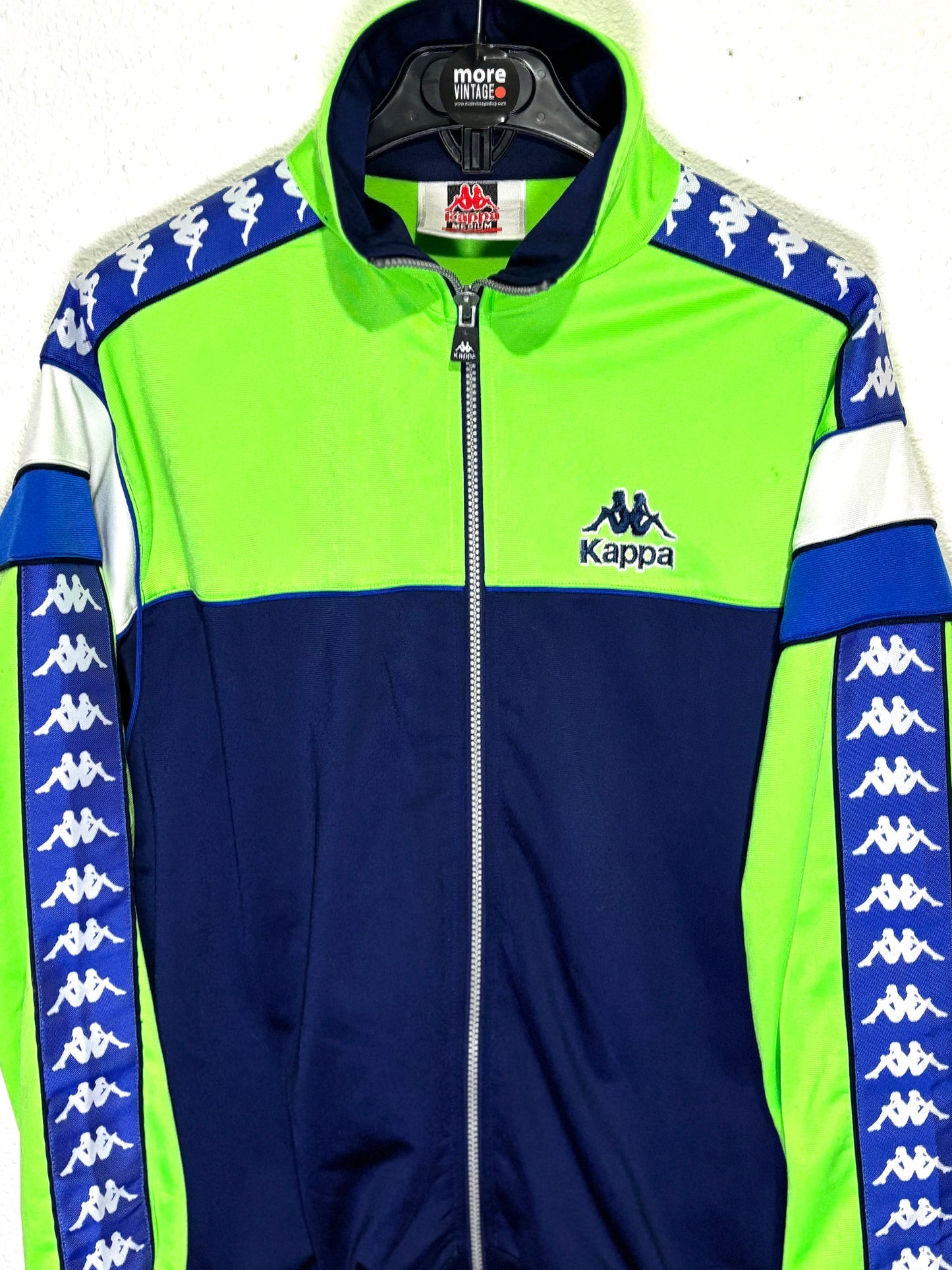 Chaqueta Kappa Retro Neon Green